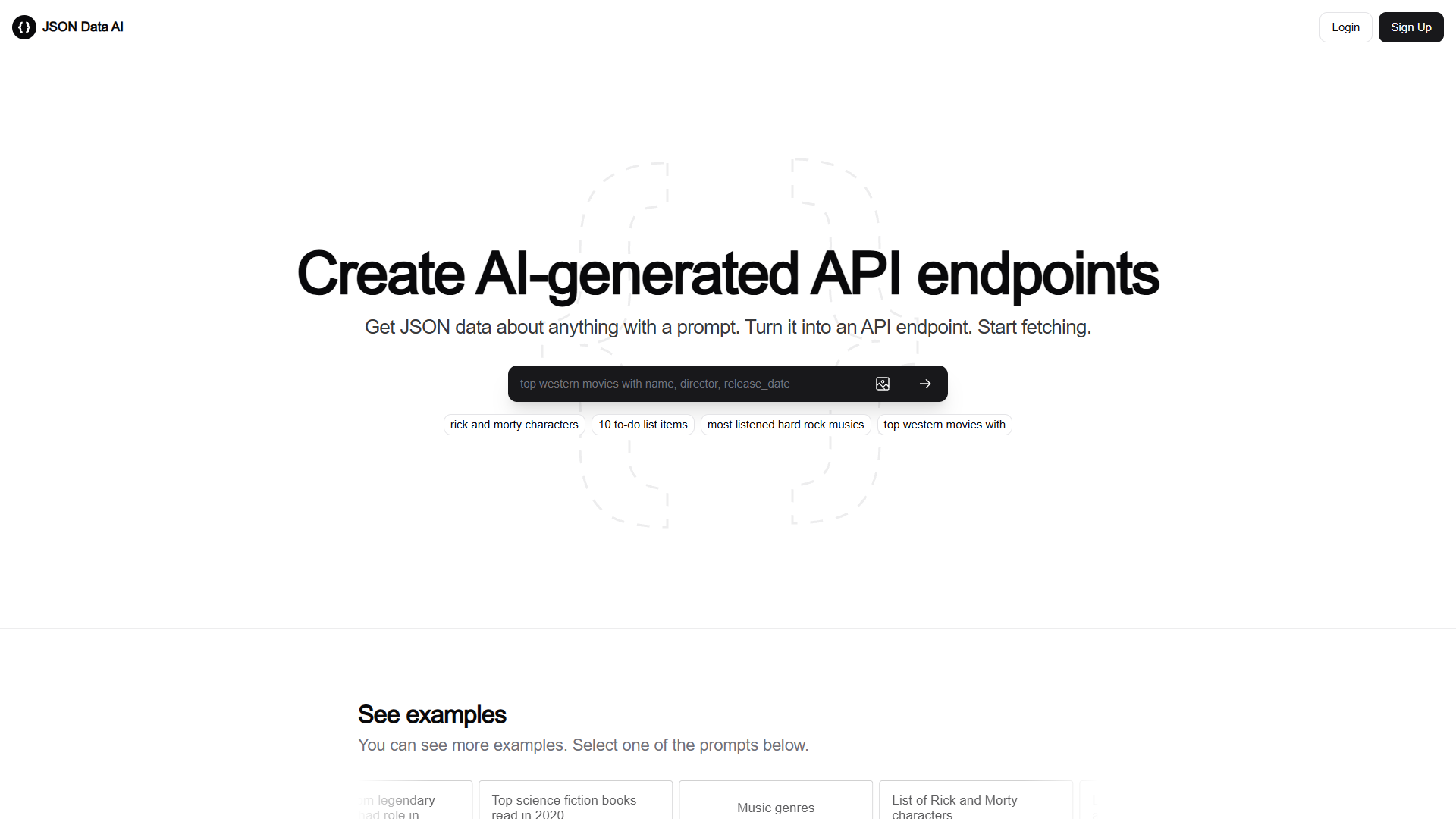 JSON Data AI JSON Data AI