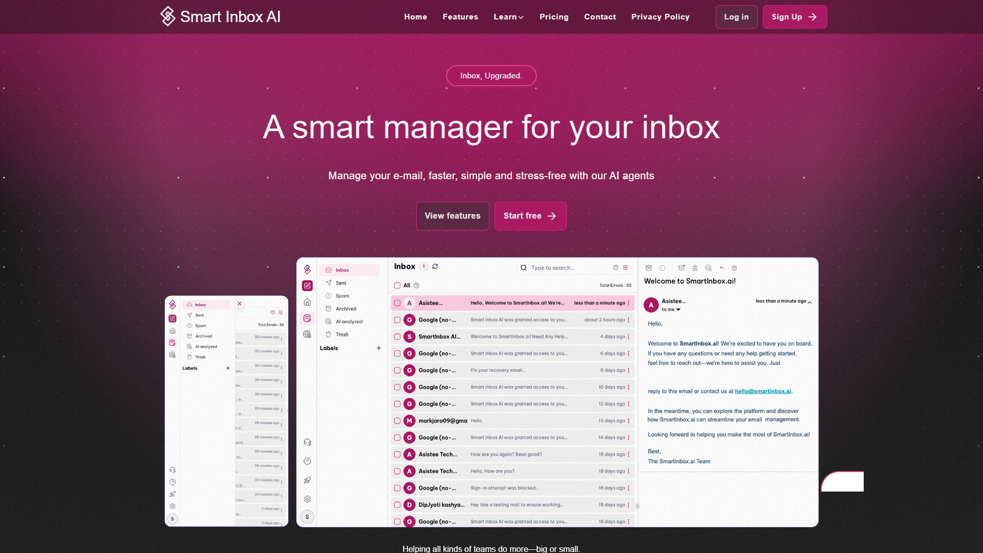Smart Inbox Smart Inbox