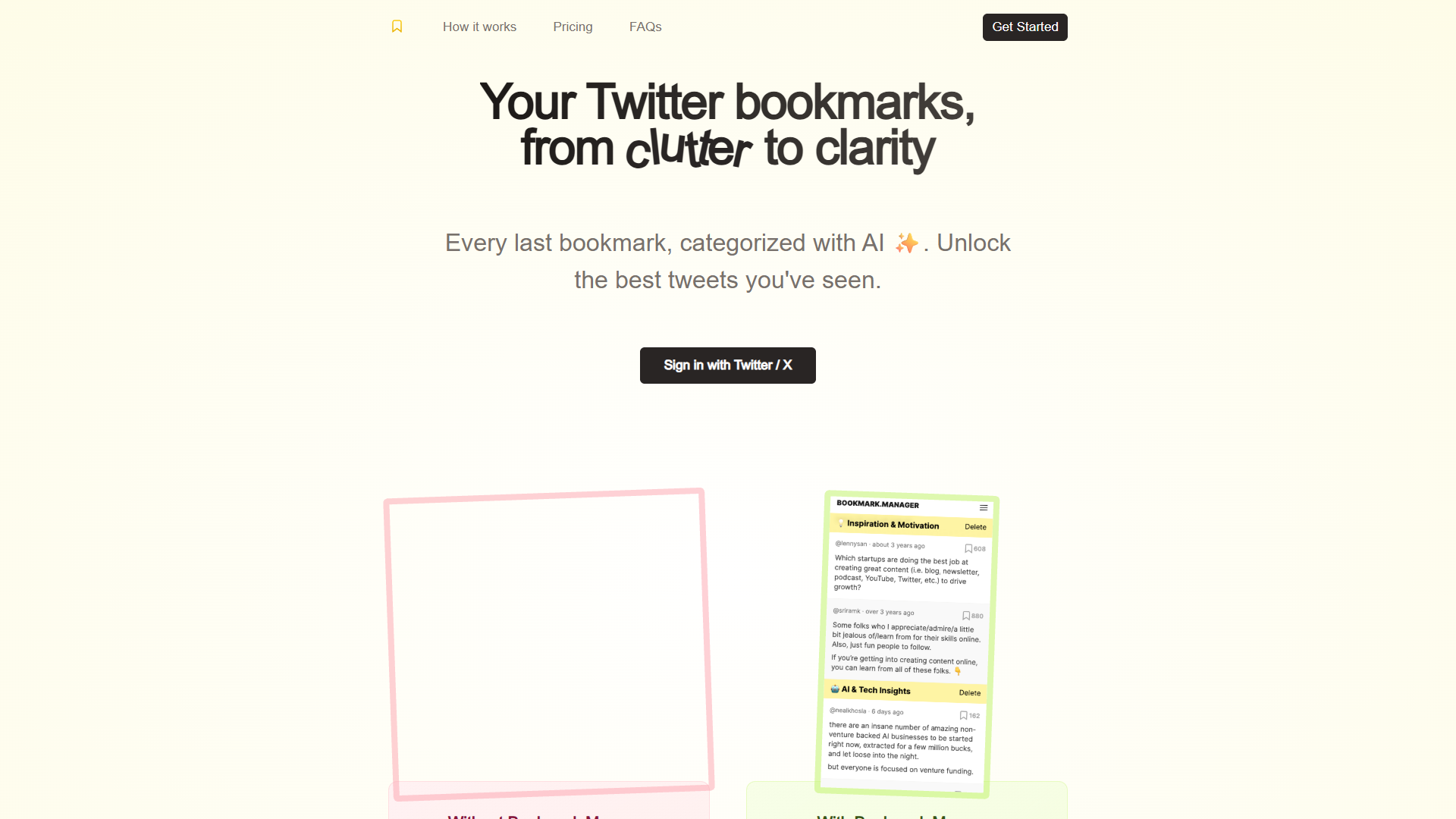 Bookmarks Manager Bookmarks Manager
