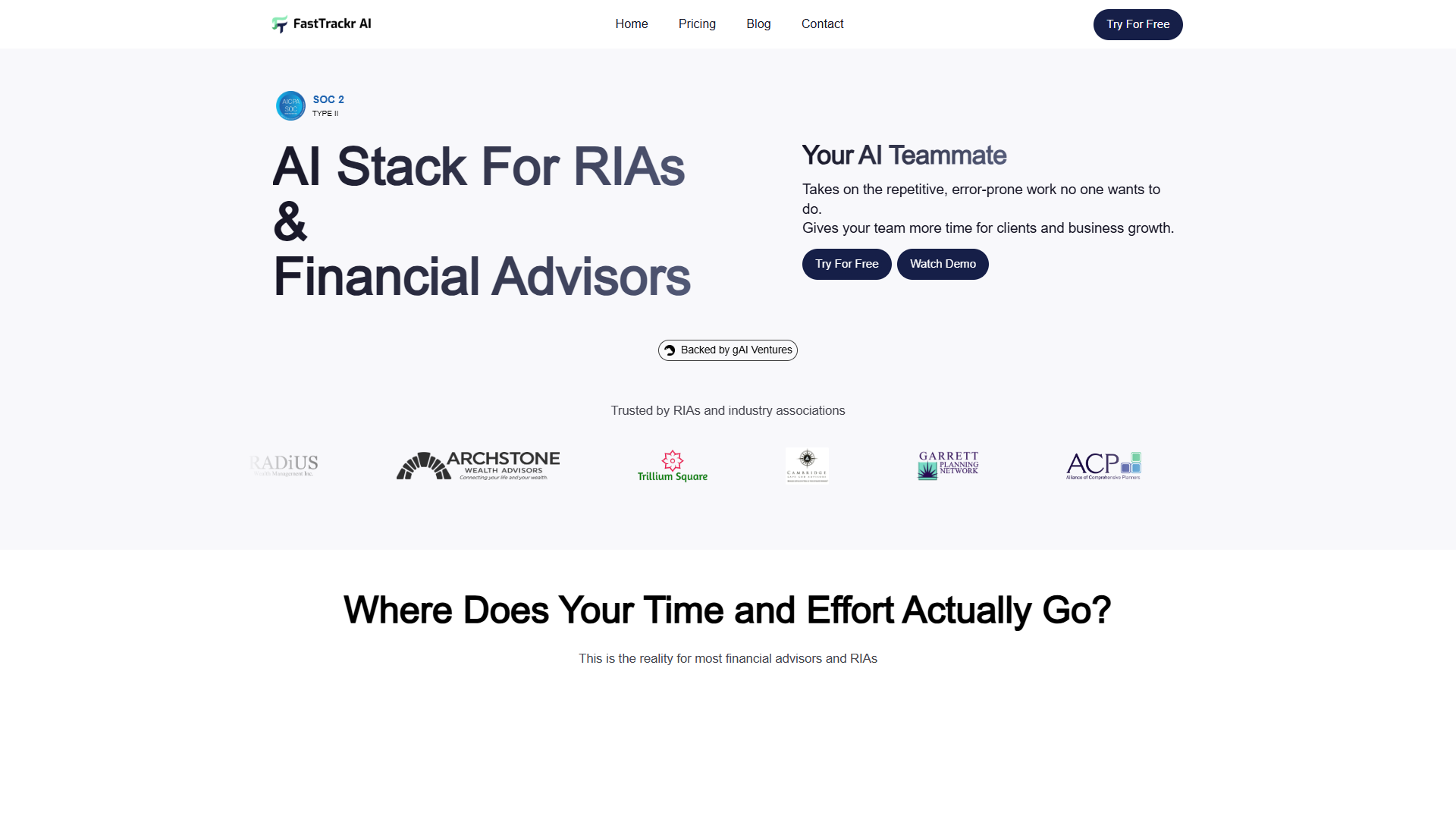 FastTrackr FastTrackr