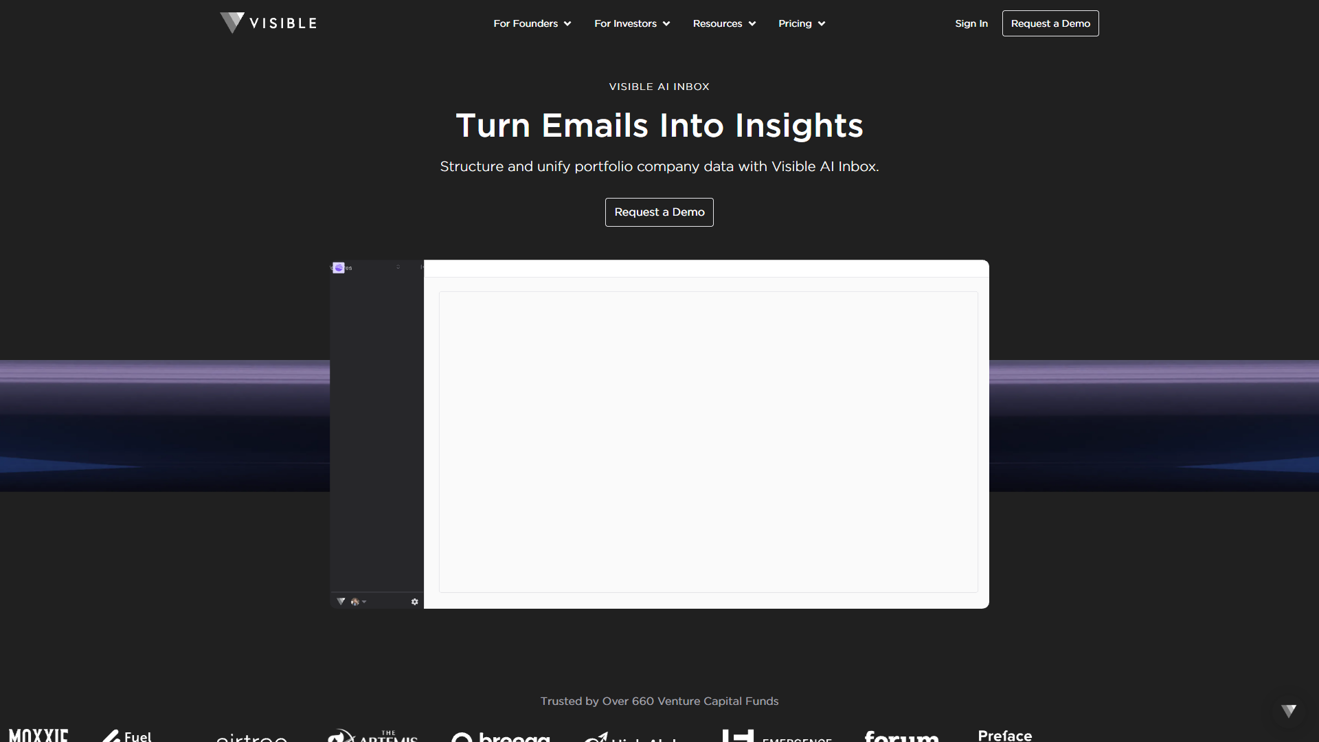 Visible AI Inbox Visible AI Inbox