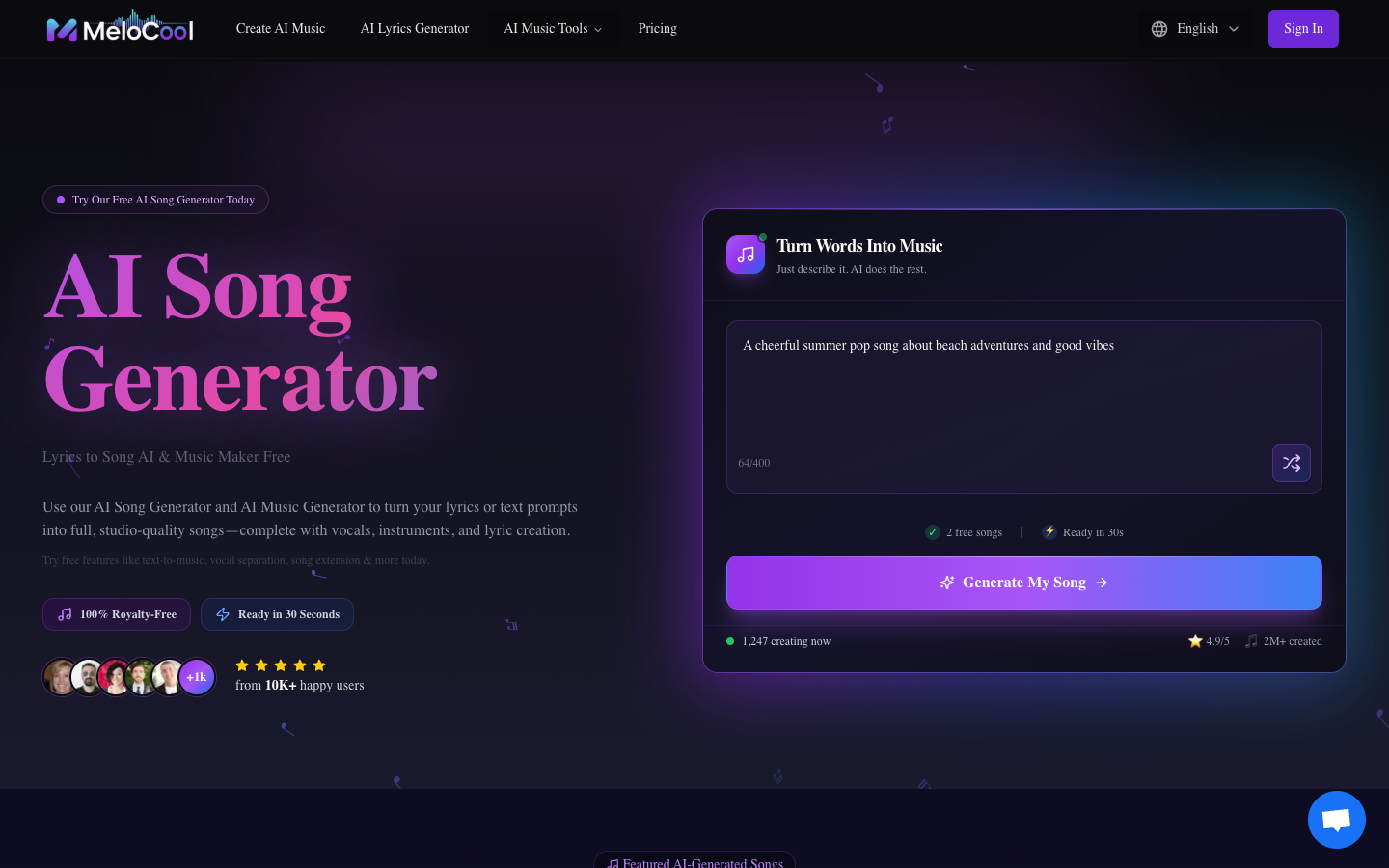 AI Song Generator AI Song Generator