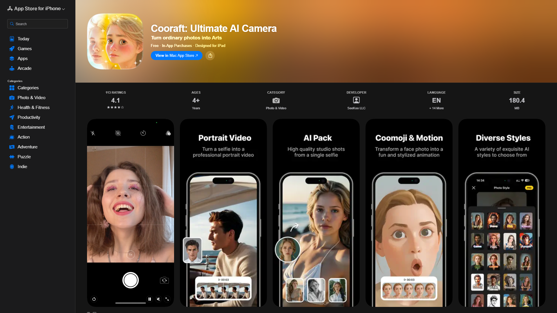 Cooraft: Ultimate AI Camera Cooraft: Ultimate AI Camera