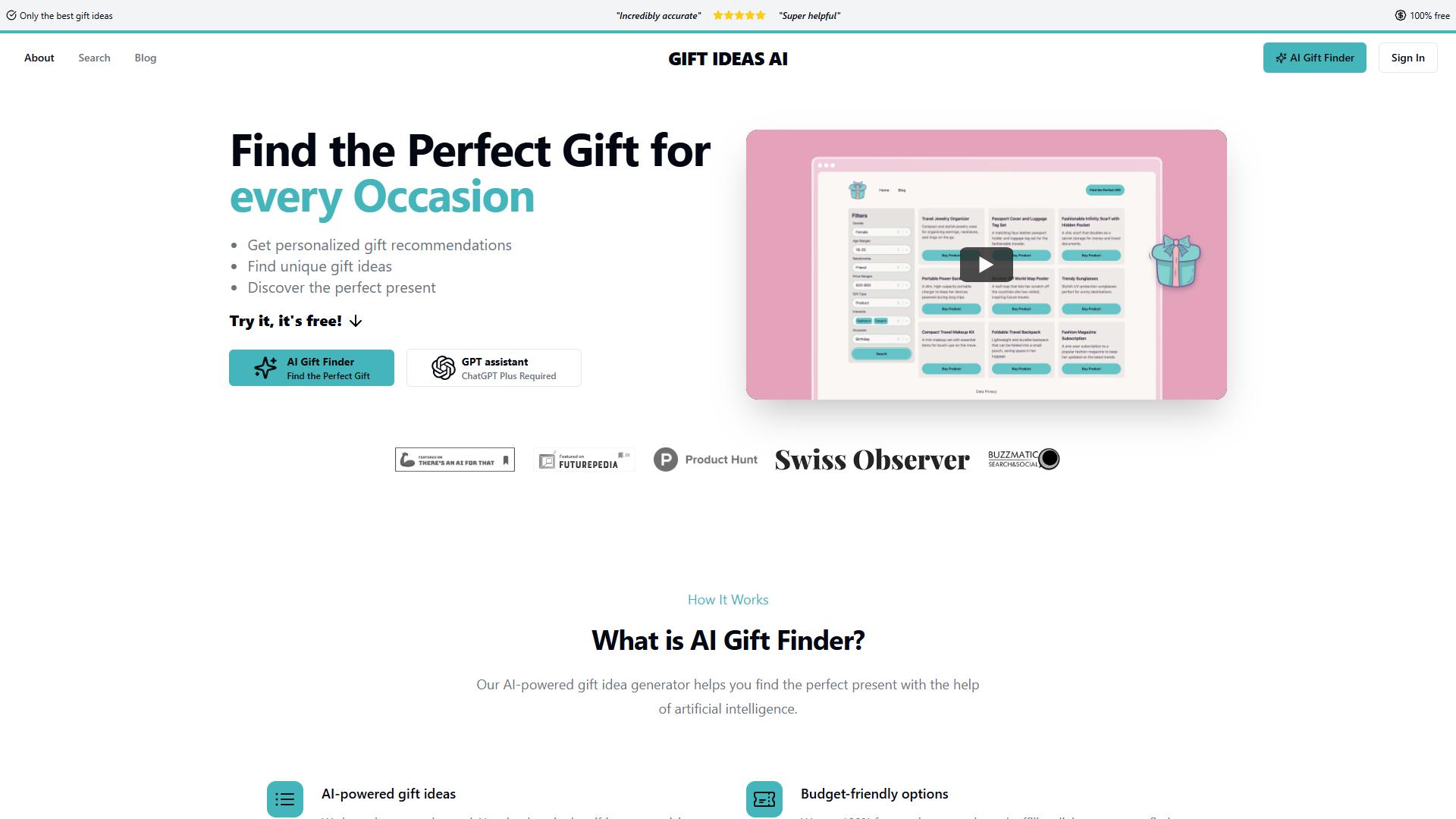 Gift Ideas AI Gift Ideas AI