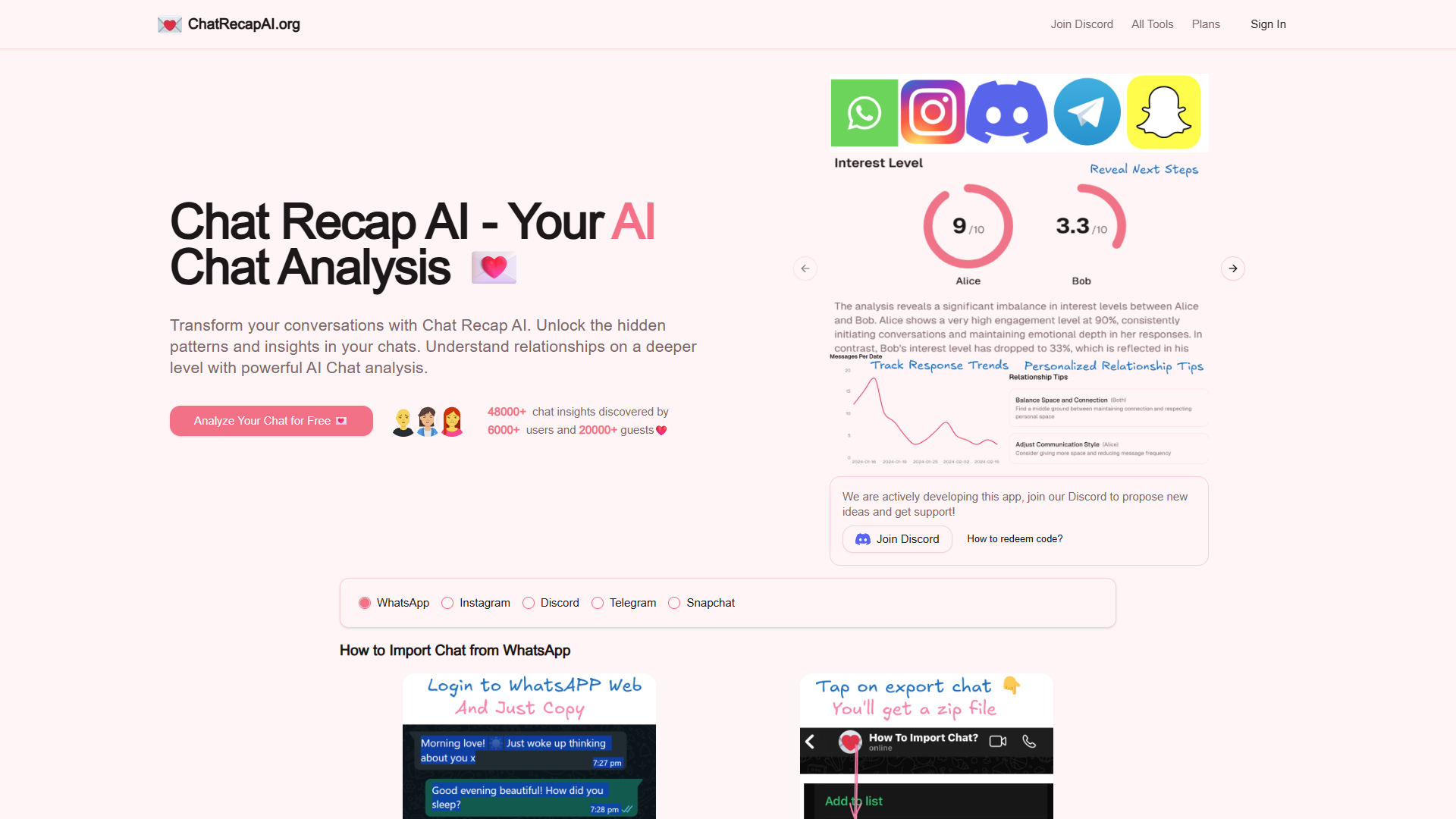 Chat Recap AI Chat Recap AI