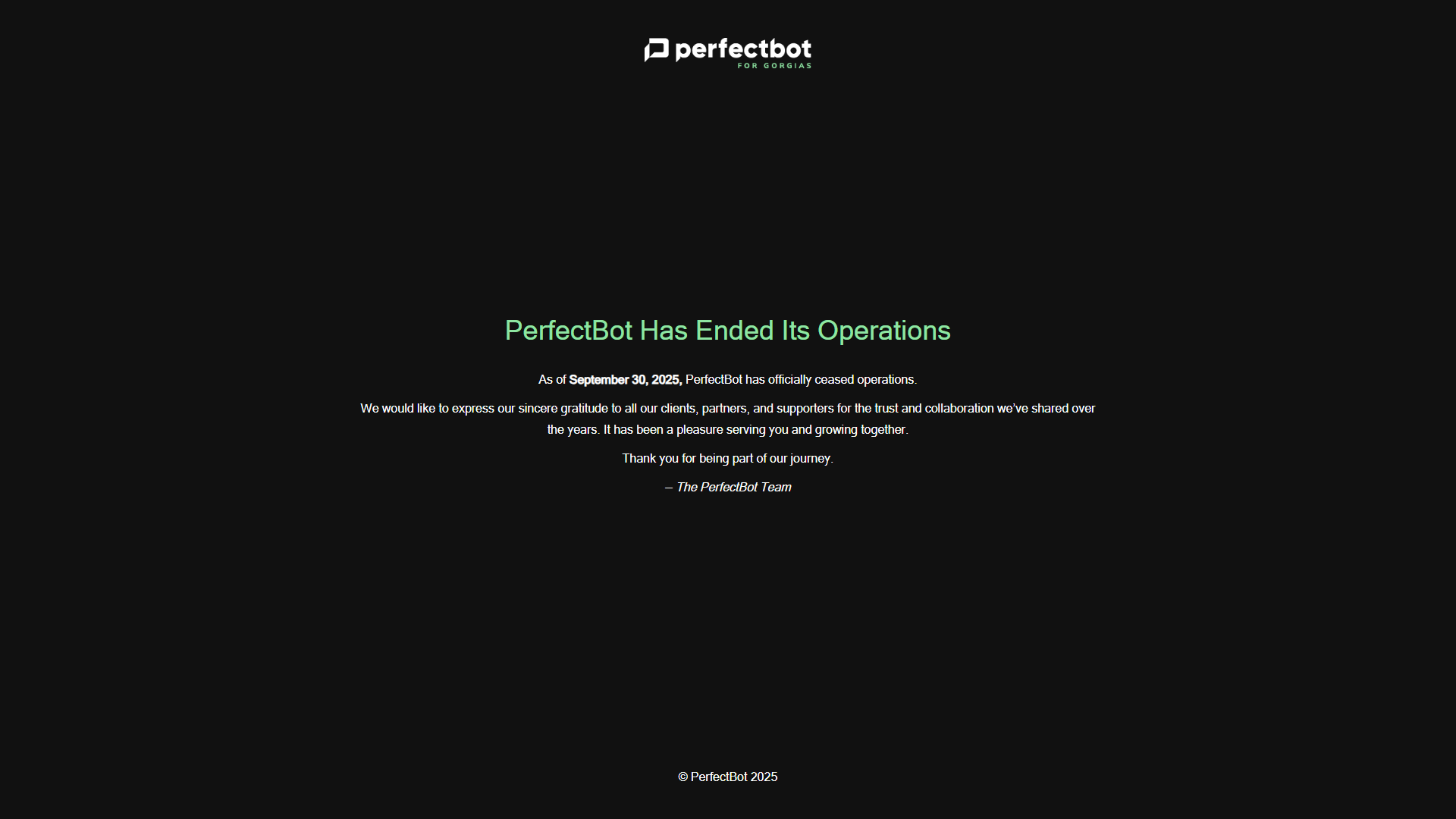 PerfectBot PerfectBot