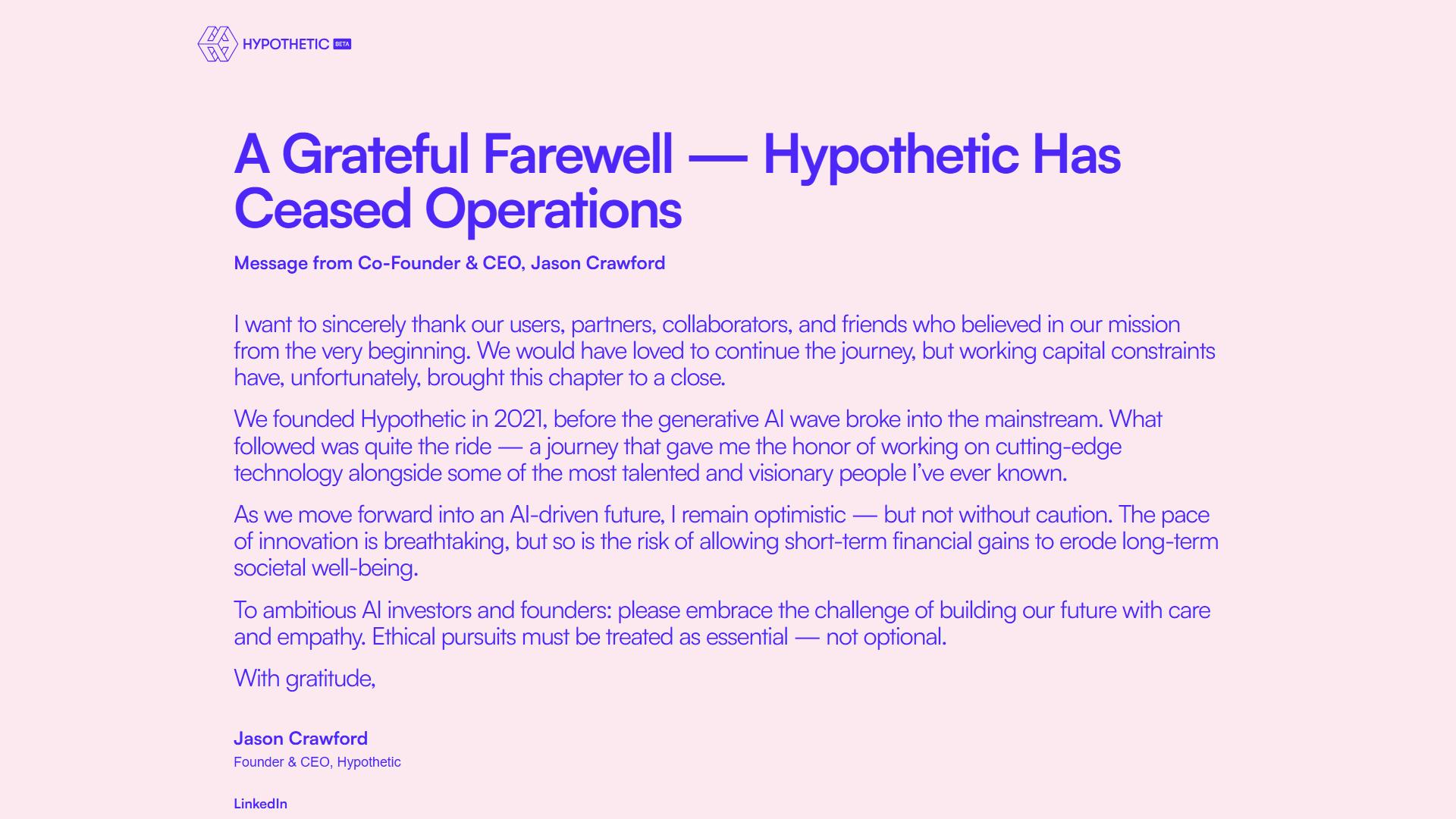 Hypothetic Hypothetic