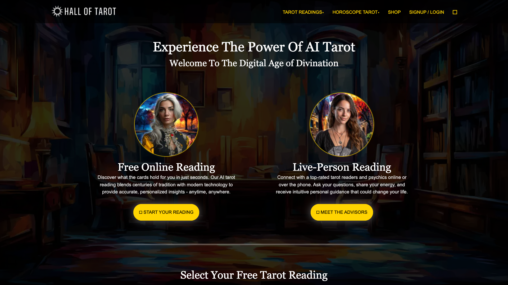 Hall of Tarot Hall of Tarot