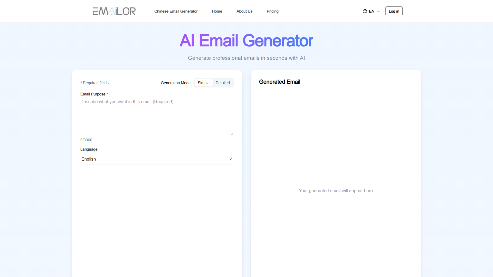 AI Email Generator AI Email Generator
