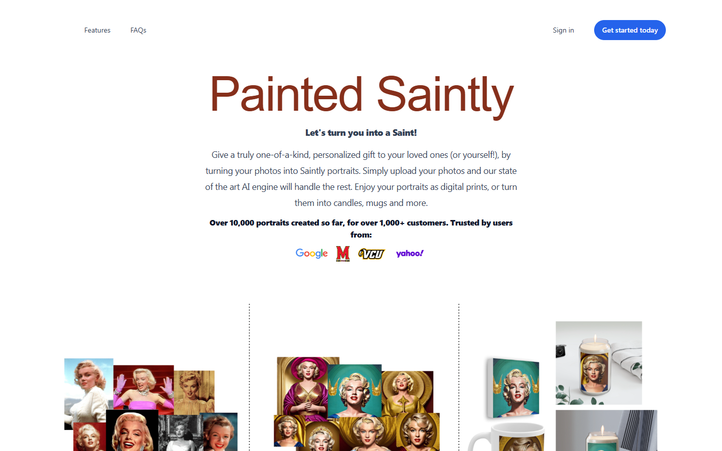 Painted Saintly Painted Saintly
