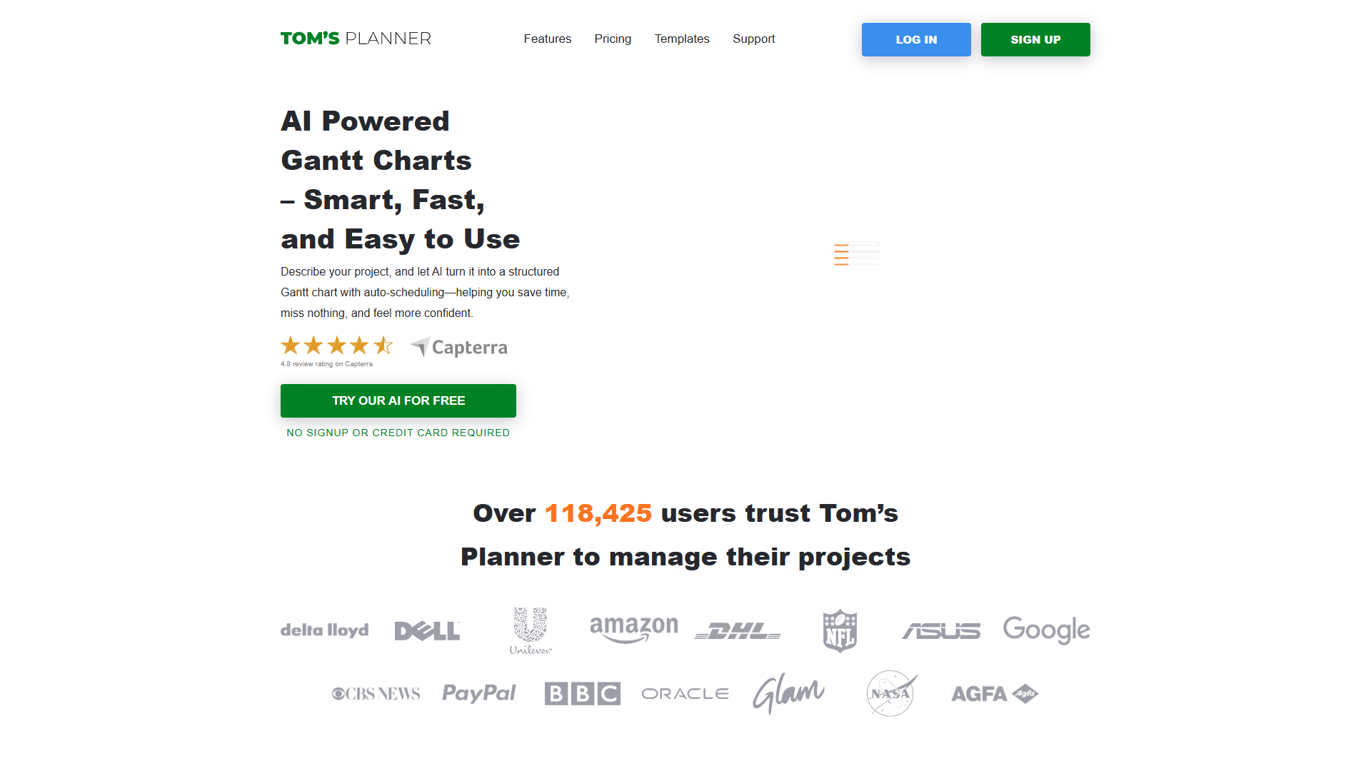 Tom's Planner AI Assist Tom's Planner AI Assist