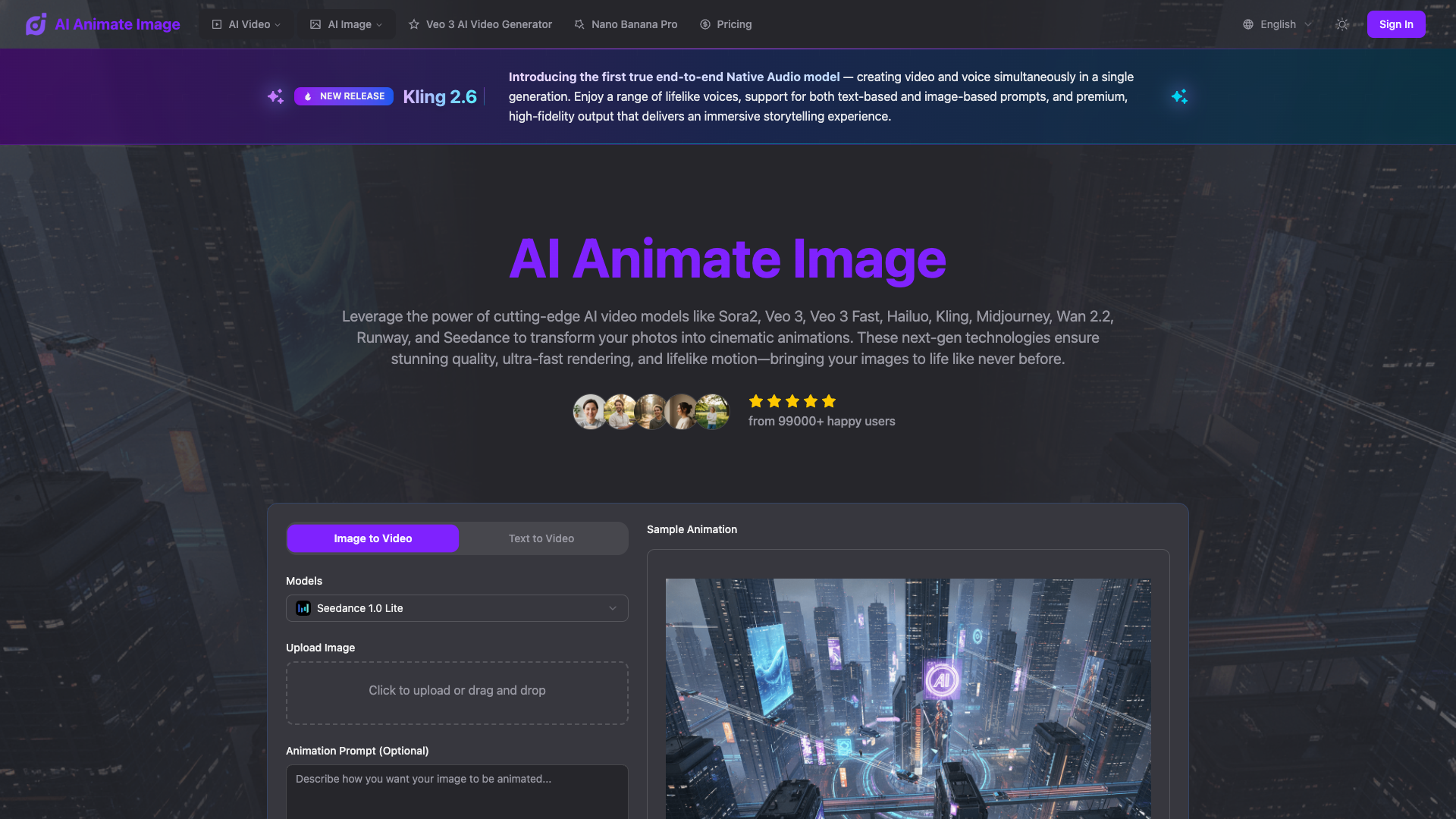 AI Animate Image AI Animate Image