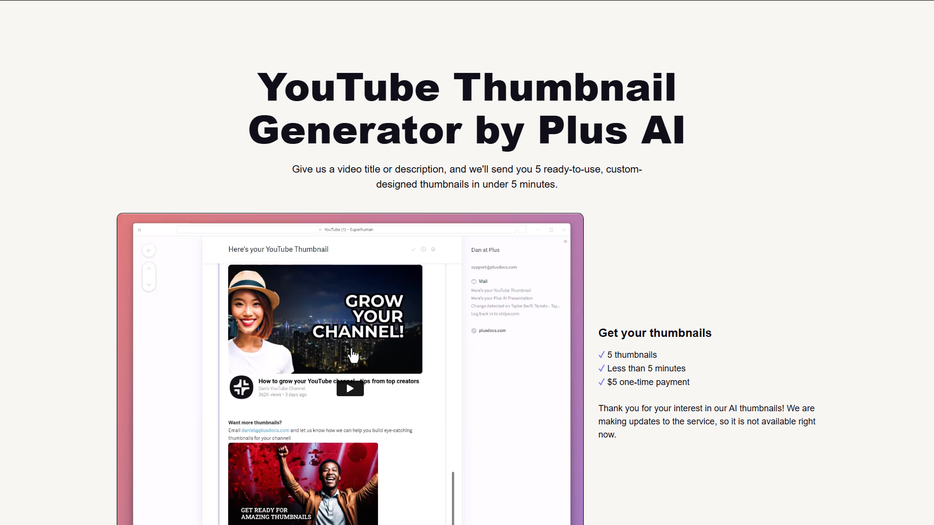 AI Youtube Thumbnail Generator AI Youtube Thumbnail Generator