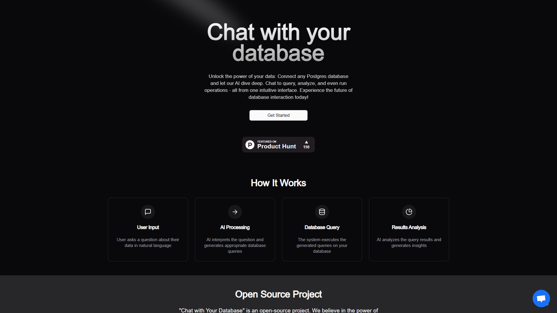 Chat With Your Database Chat With Your Database