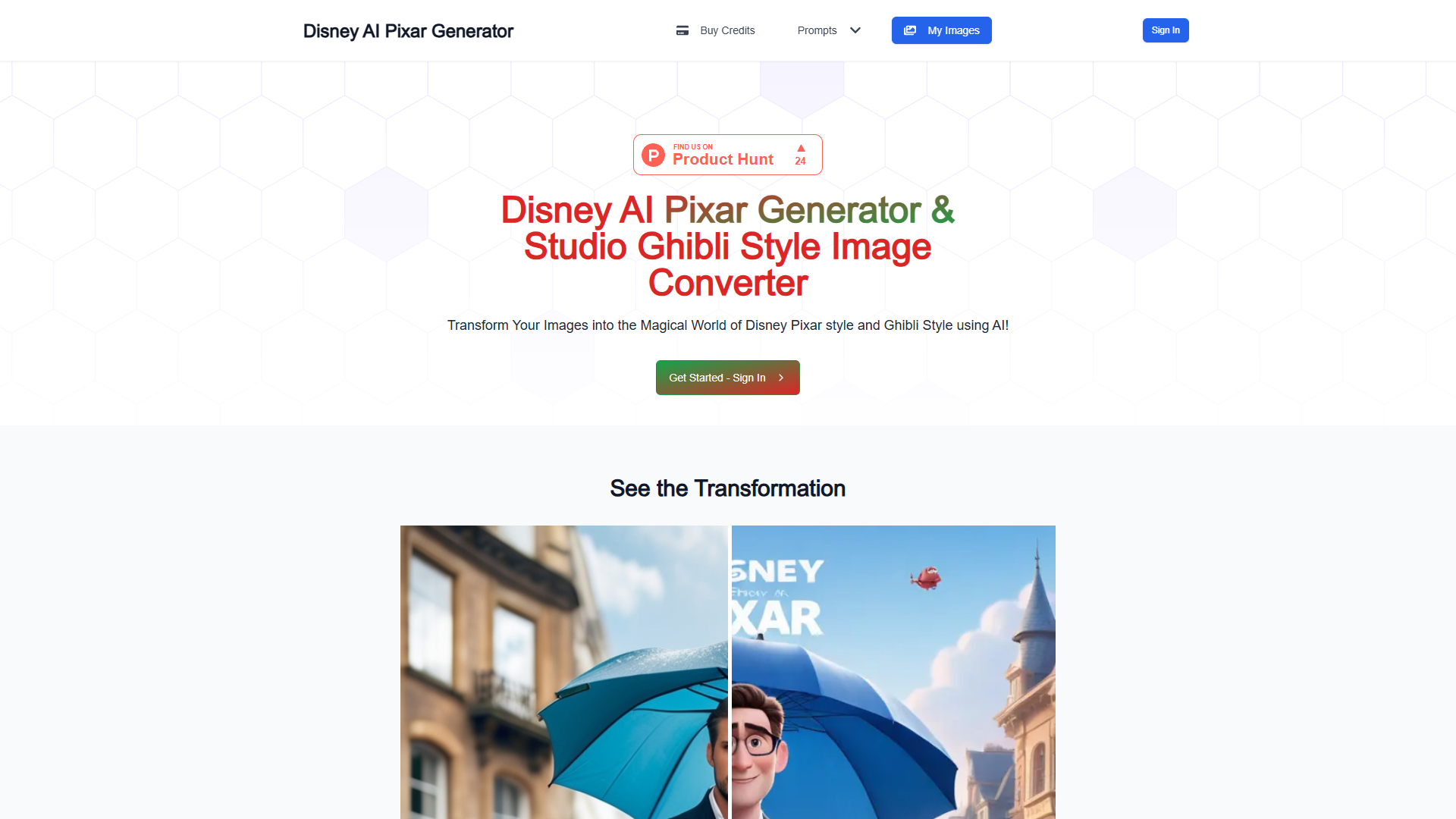 Disney Pixar AI Generator & Ghibli Style Converter Disney Pixar AI Generator & Ghibli Style Converter