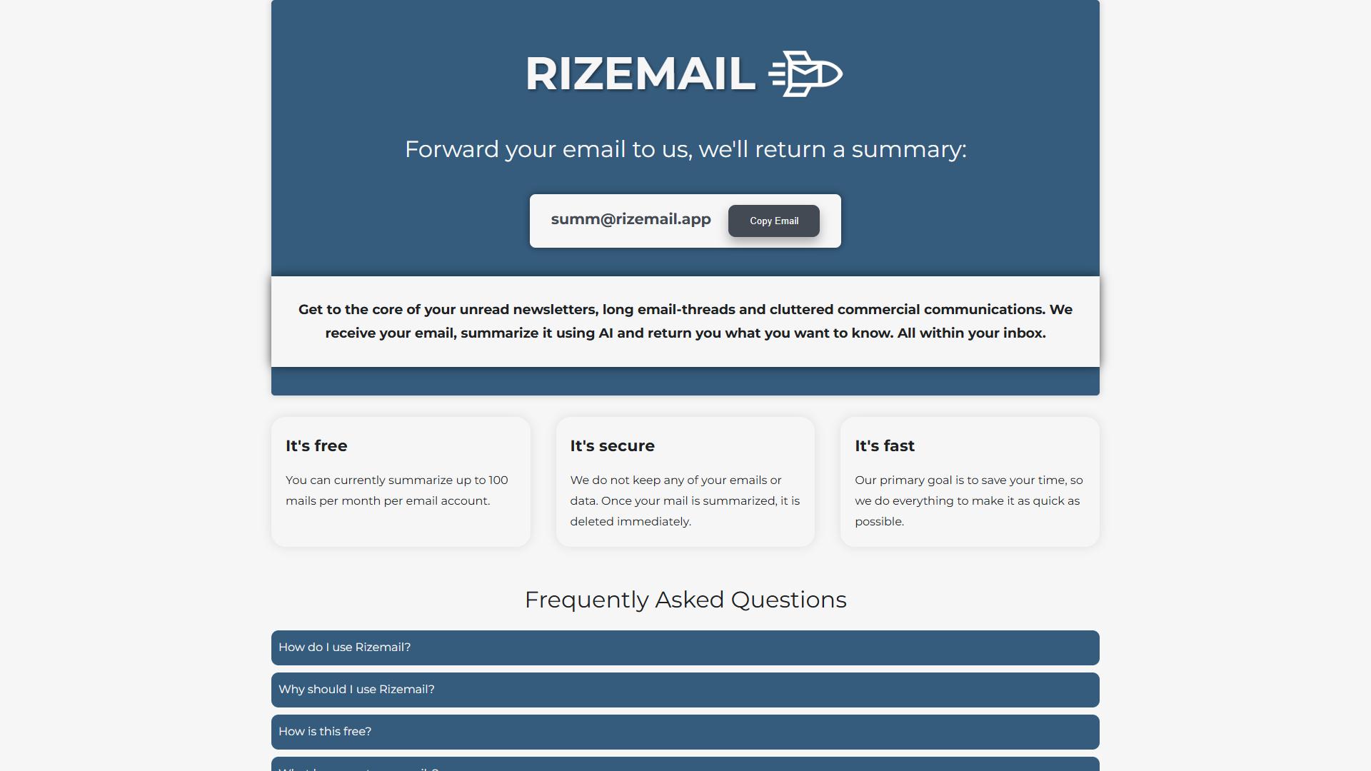 Rizemail Rizemail