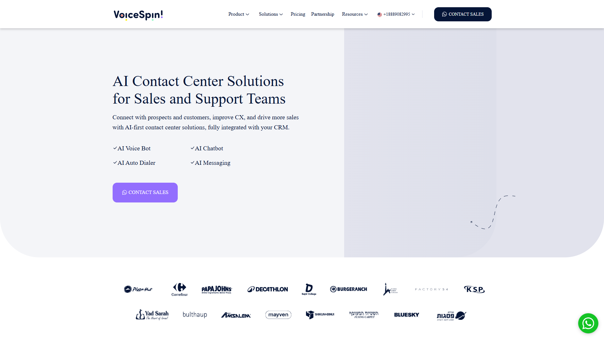 VoiceSpin AI Contact Center VoiceSpin AI Contact Center