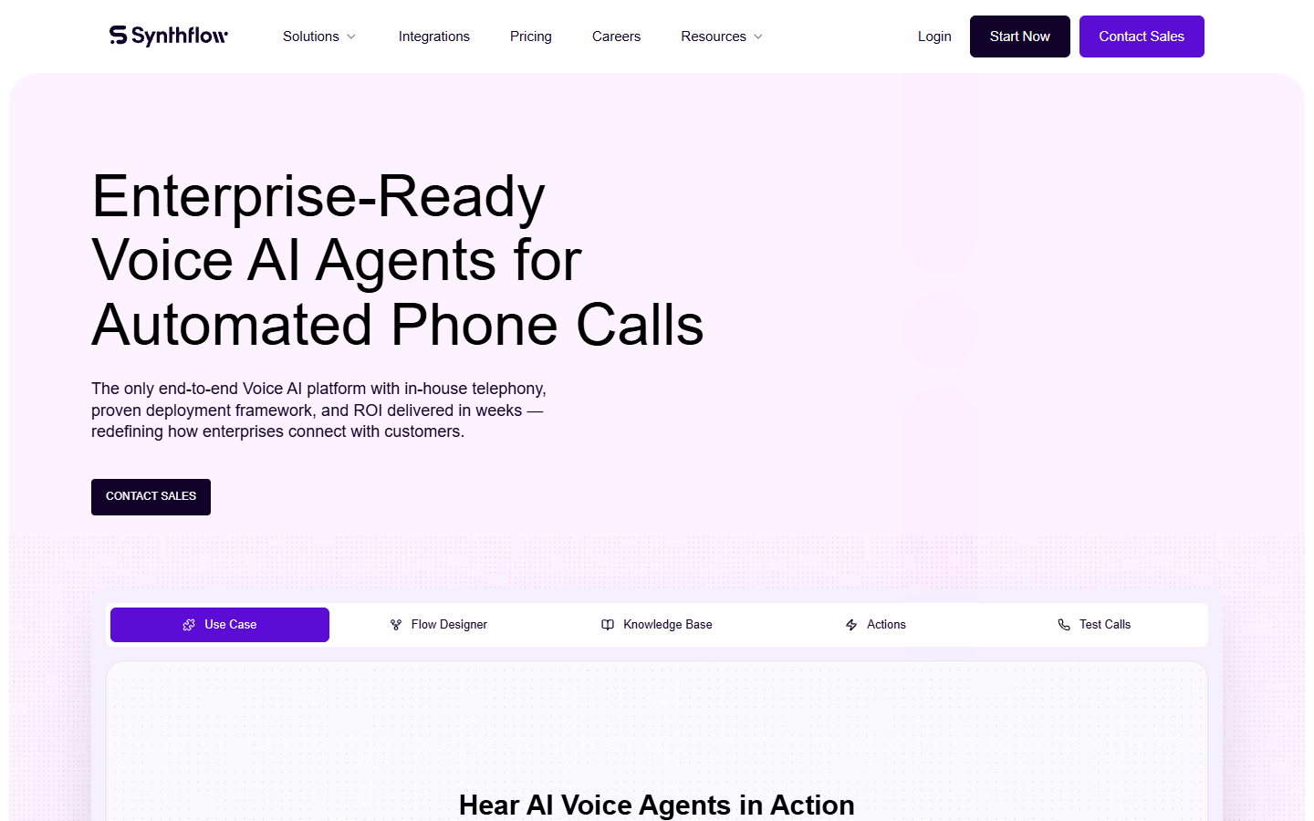 Synthflow AI Voice Agents Synthflow AI Voice Agents