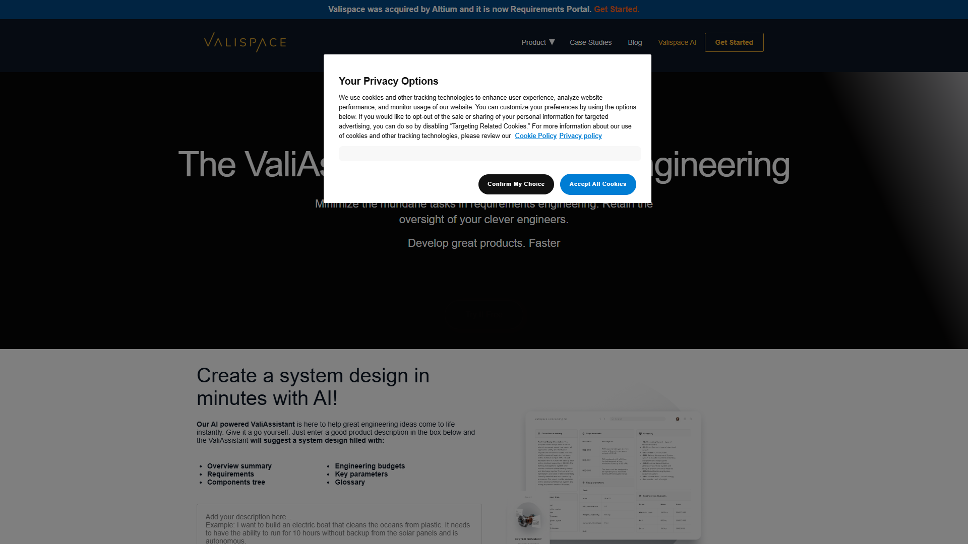 ValiAssistant (Valispace AI) ValiAssistant (Valispace AI)