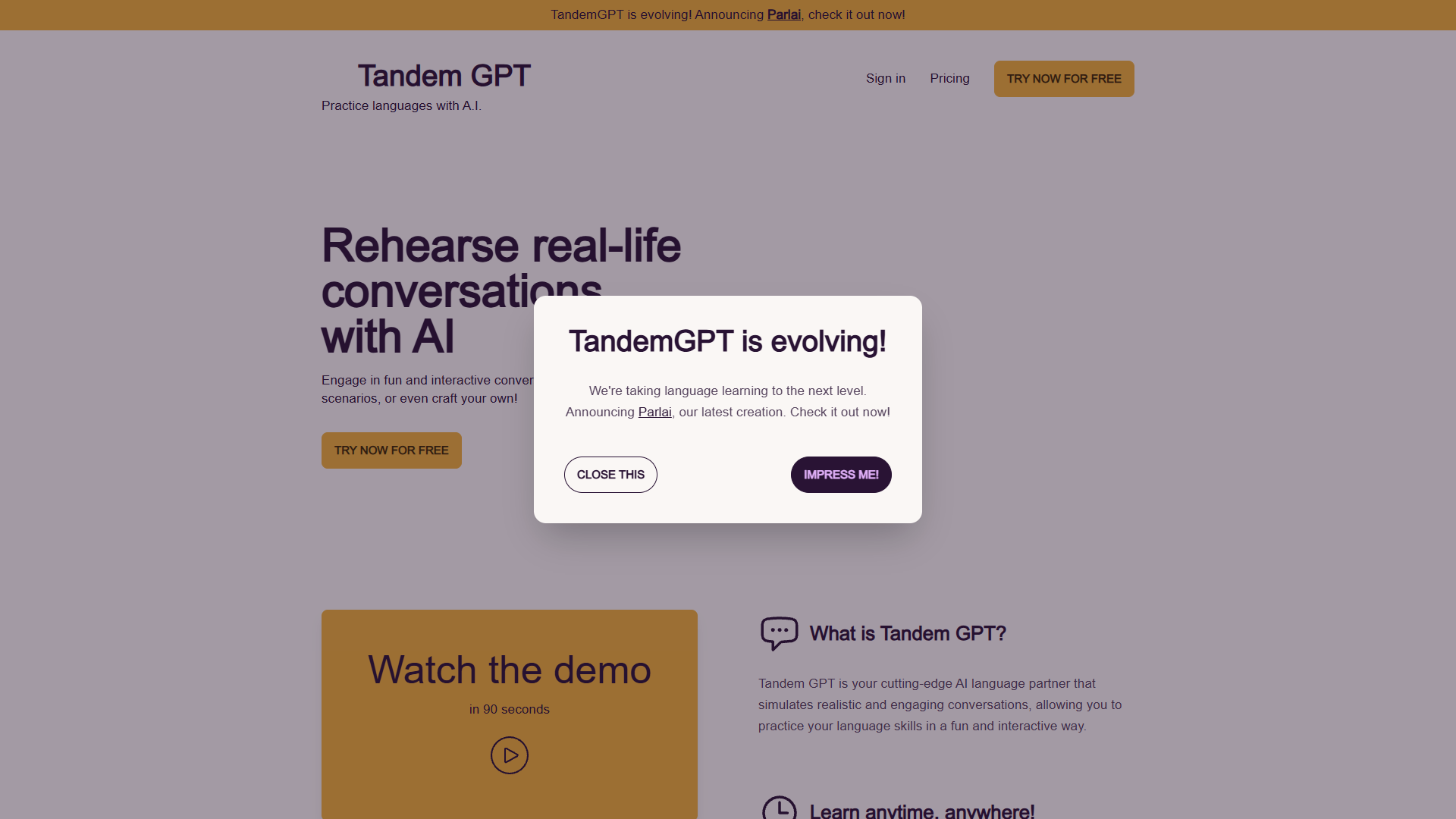 Tandem GPT Tandem GPT