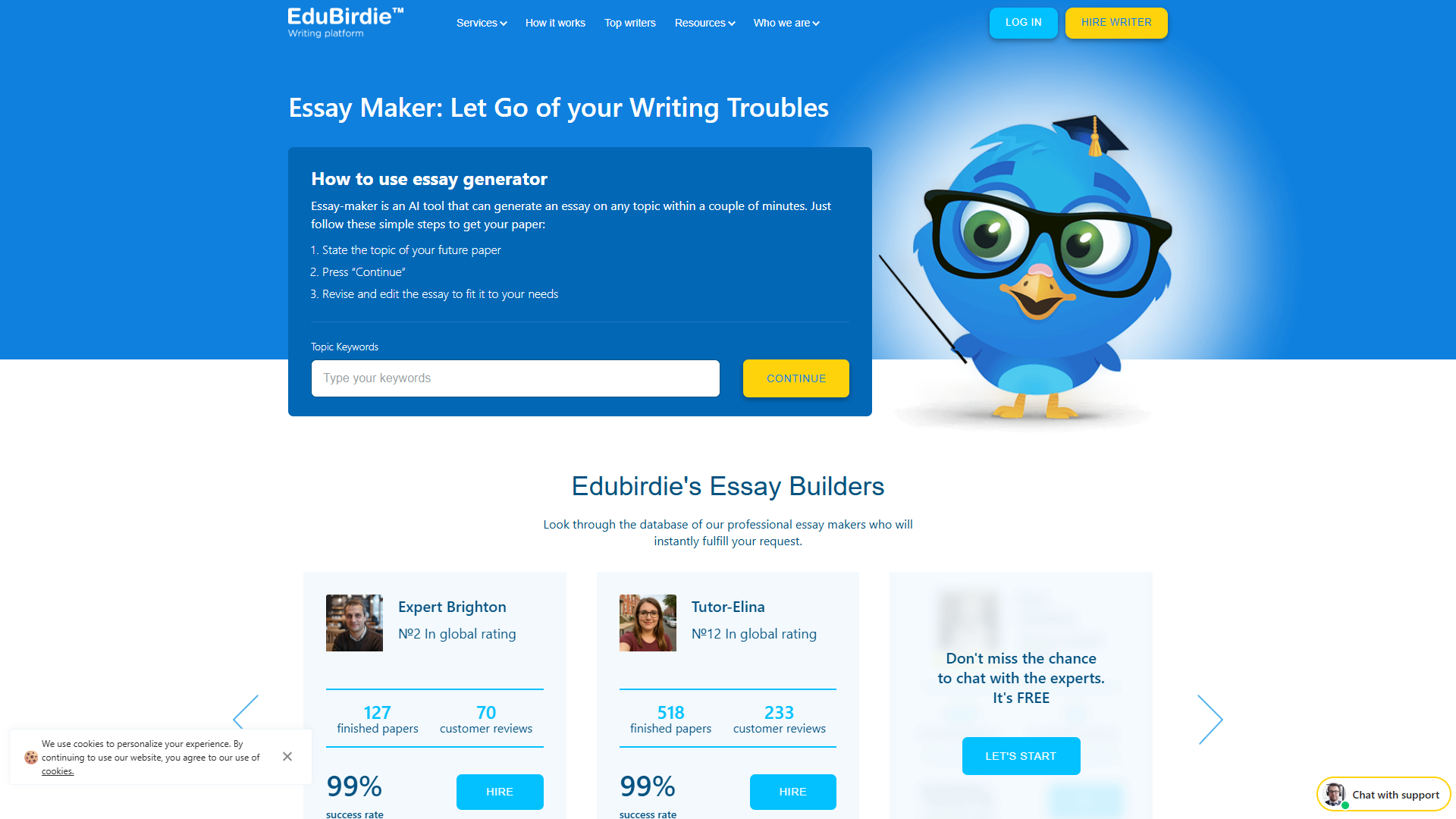 Essay Maker by EduBirdie Essay Maker by EduBirdie