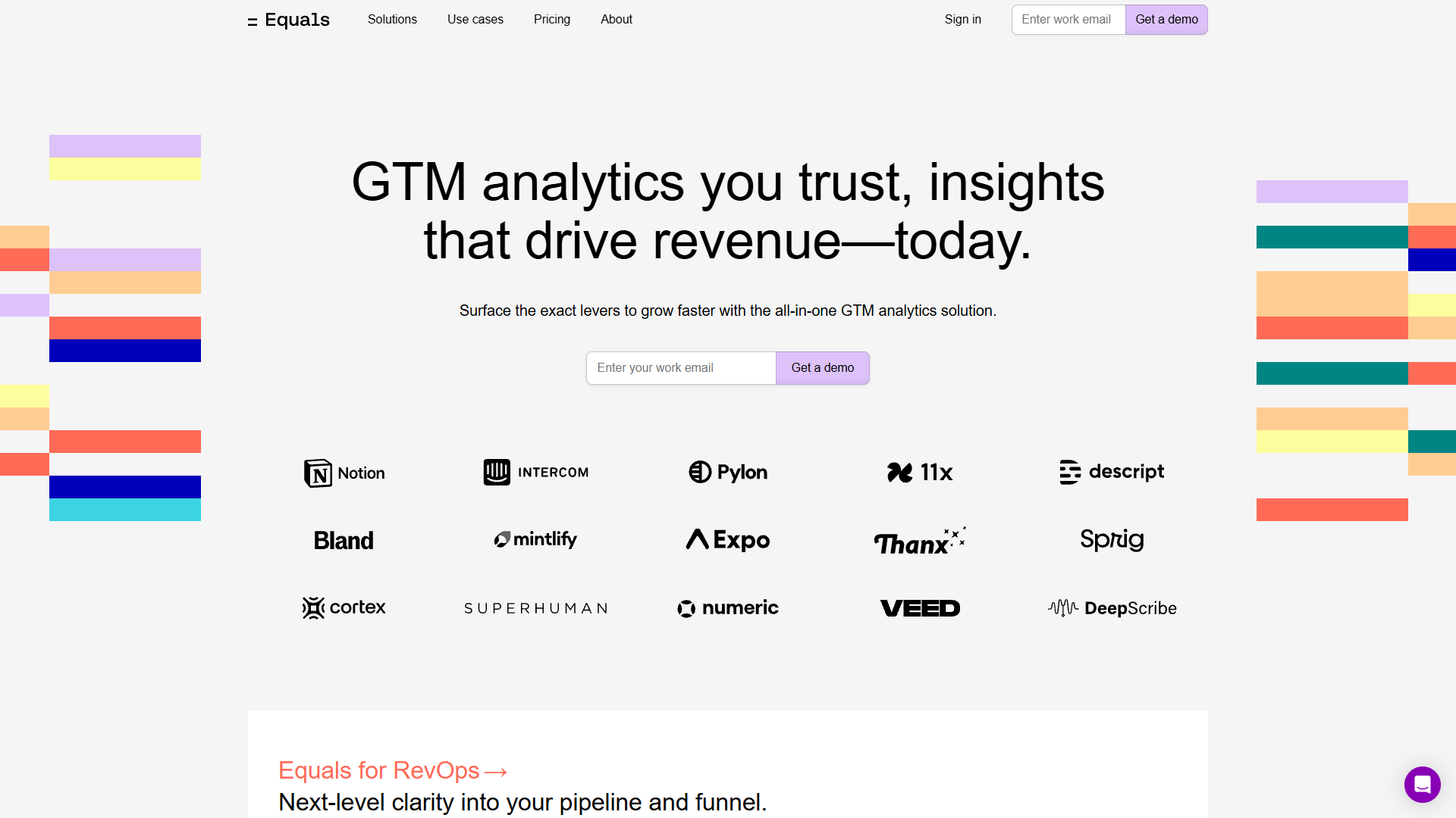 Equals GTM Analytics Equals GTM Analytics