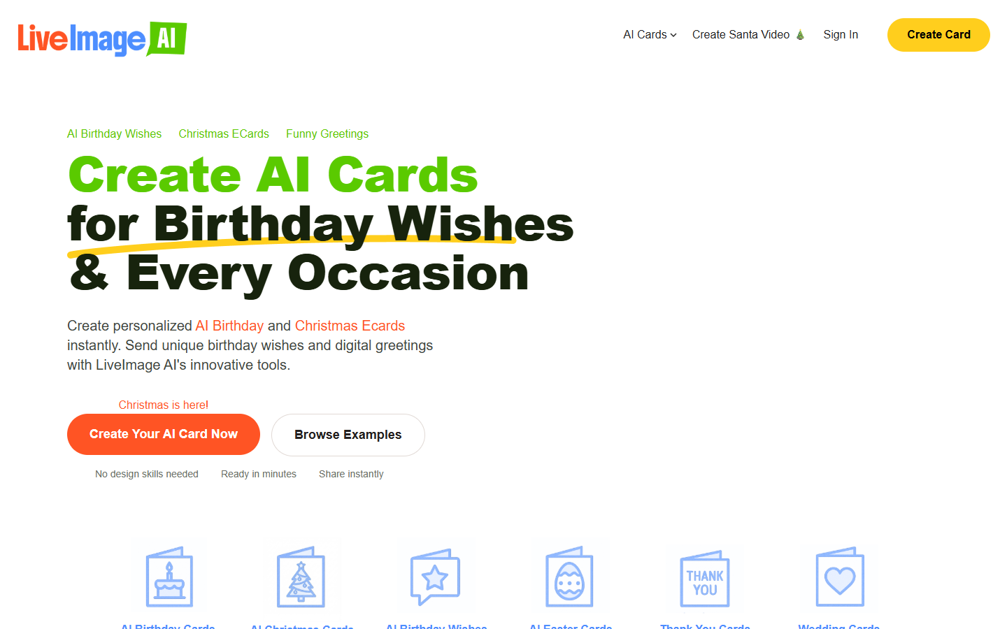 LiveImage AI Cards LiveImage AI Cards