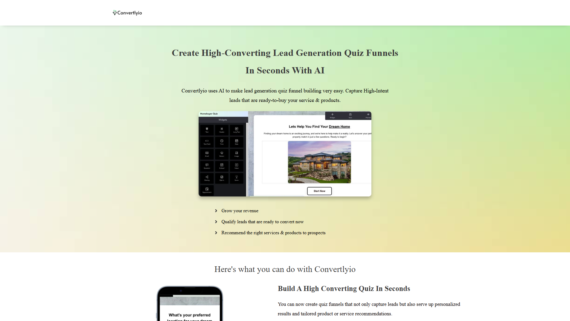 Convertlyio Lead Generation Quiz Funnel Builder Convertlyio Lead Generation Quiz Funnel Builder