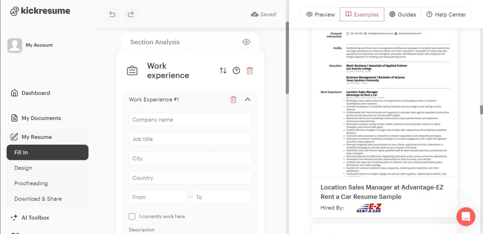 Kickresume Kickresume
