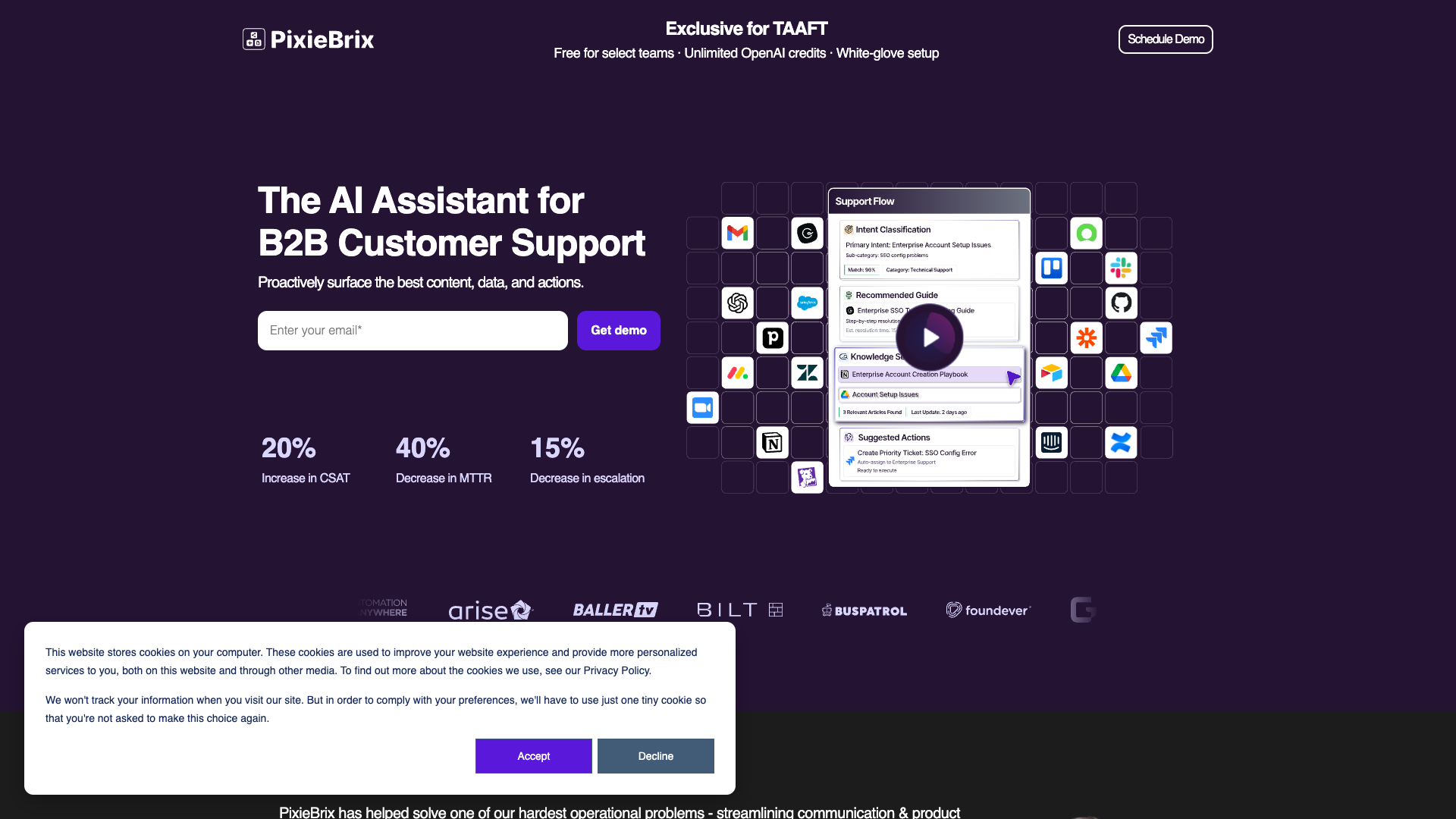 Support Flow TAAFT Support Flow TAAFT