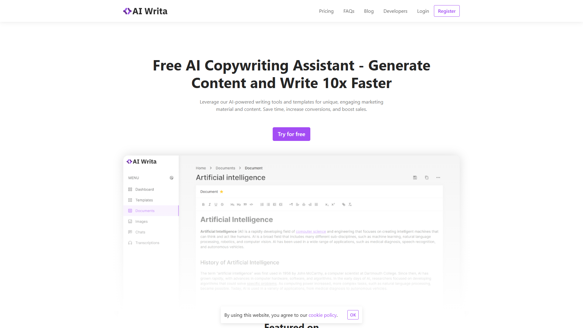 AI Writa AI Writa