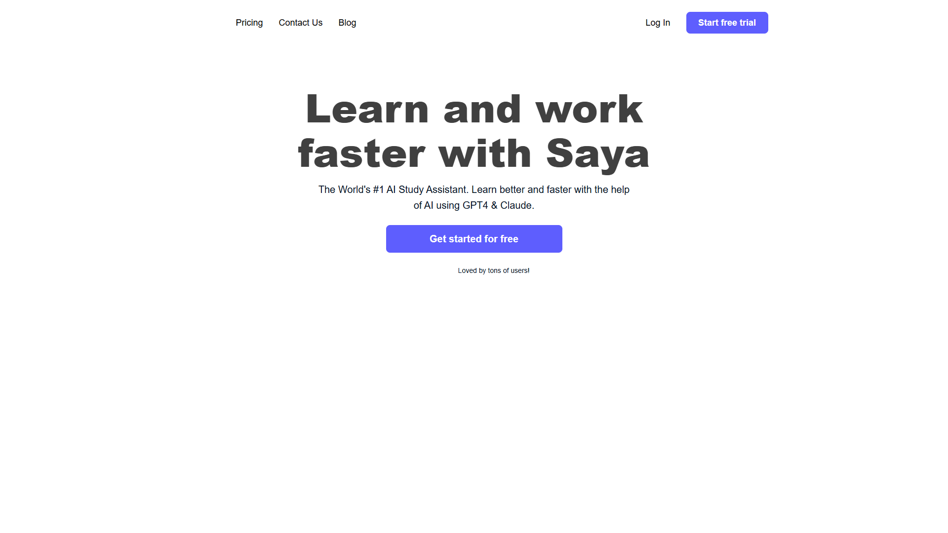 Saya Saya