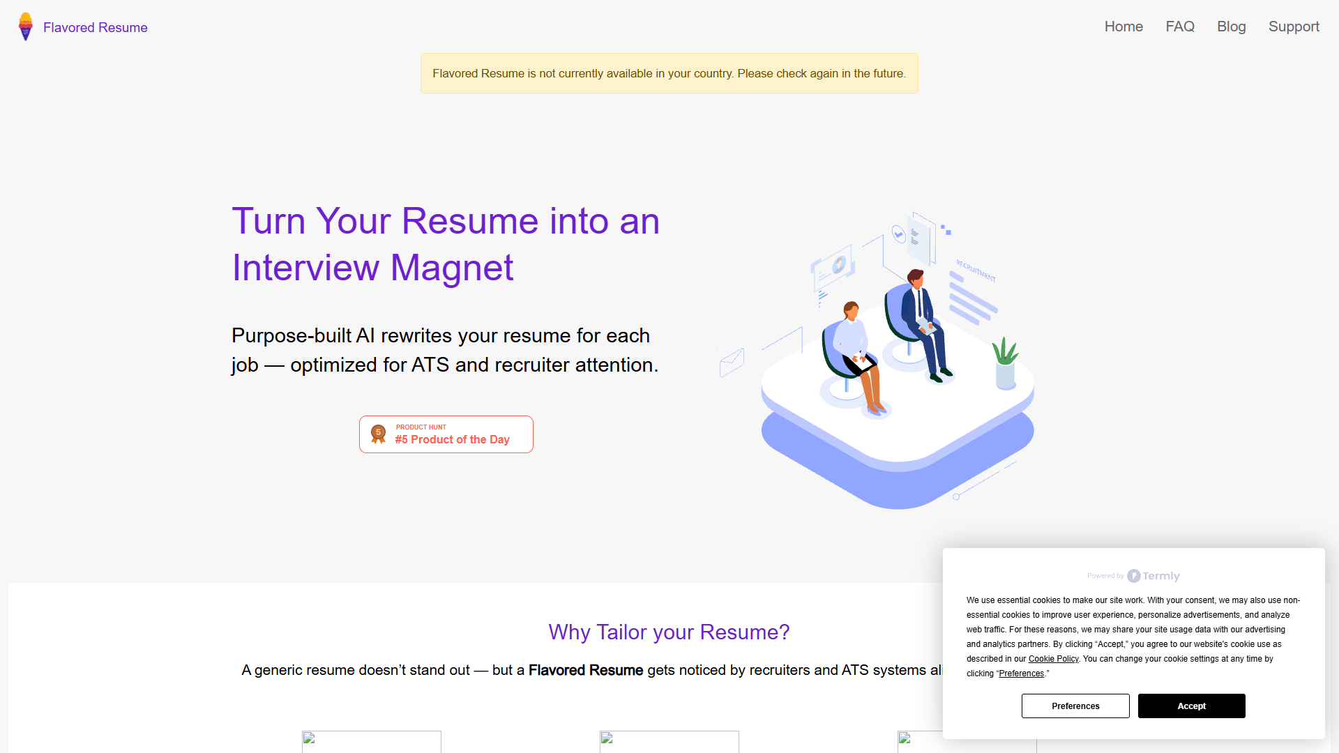 Flavored Resume Flavored Resume