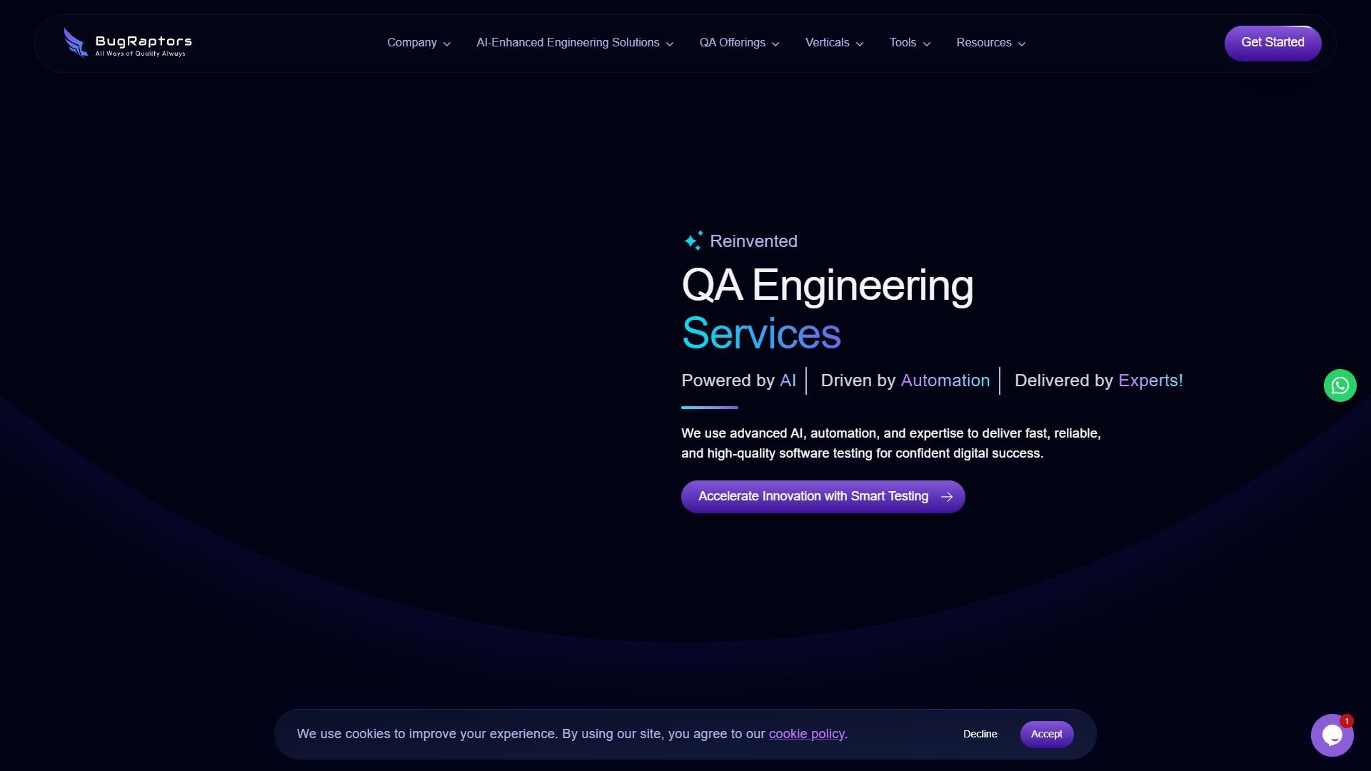 BugRaptors AI QA Engineering BugRaptors AI QA Engineering