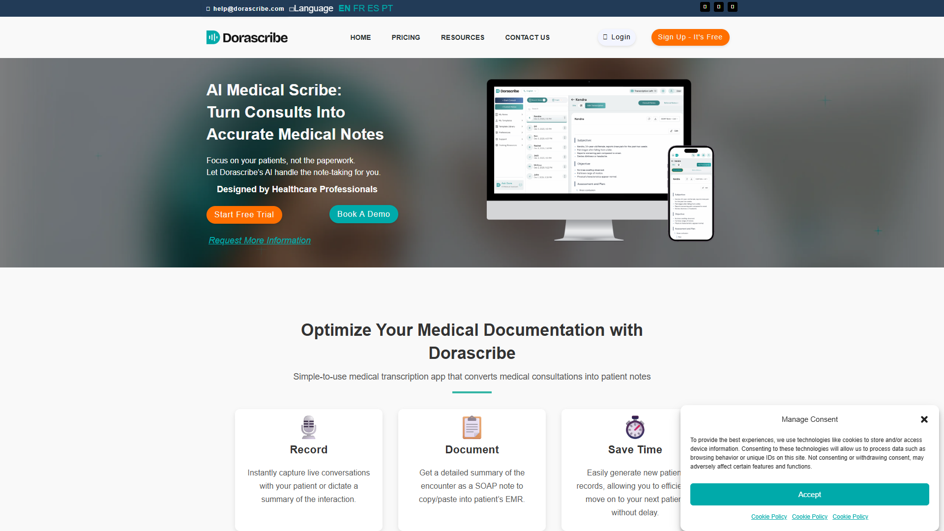 Dorascribe Dorascribe