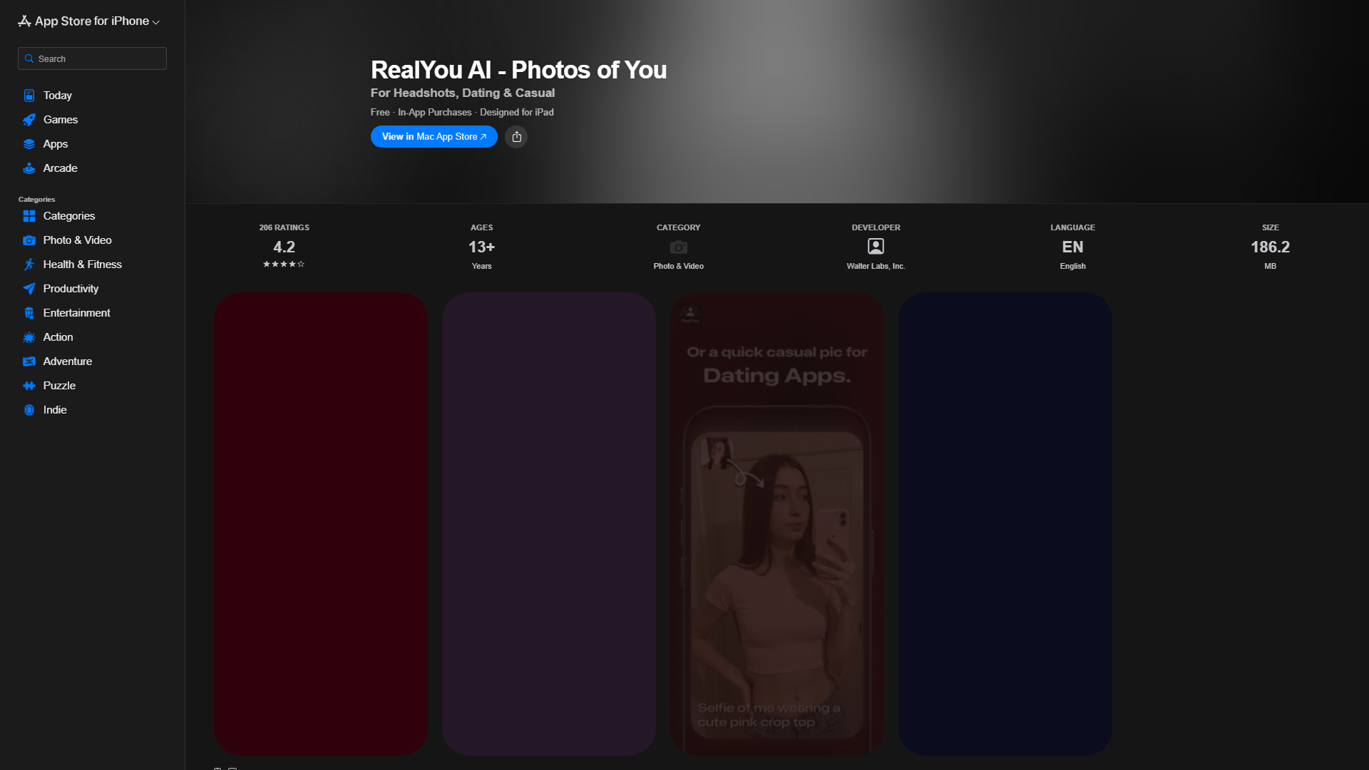 RealYou AI — Photos of You RealYou AI — Photos of You
