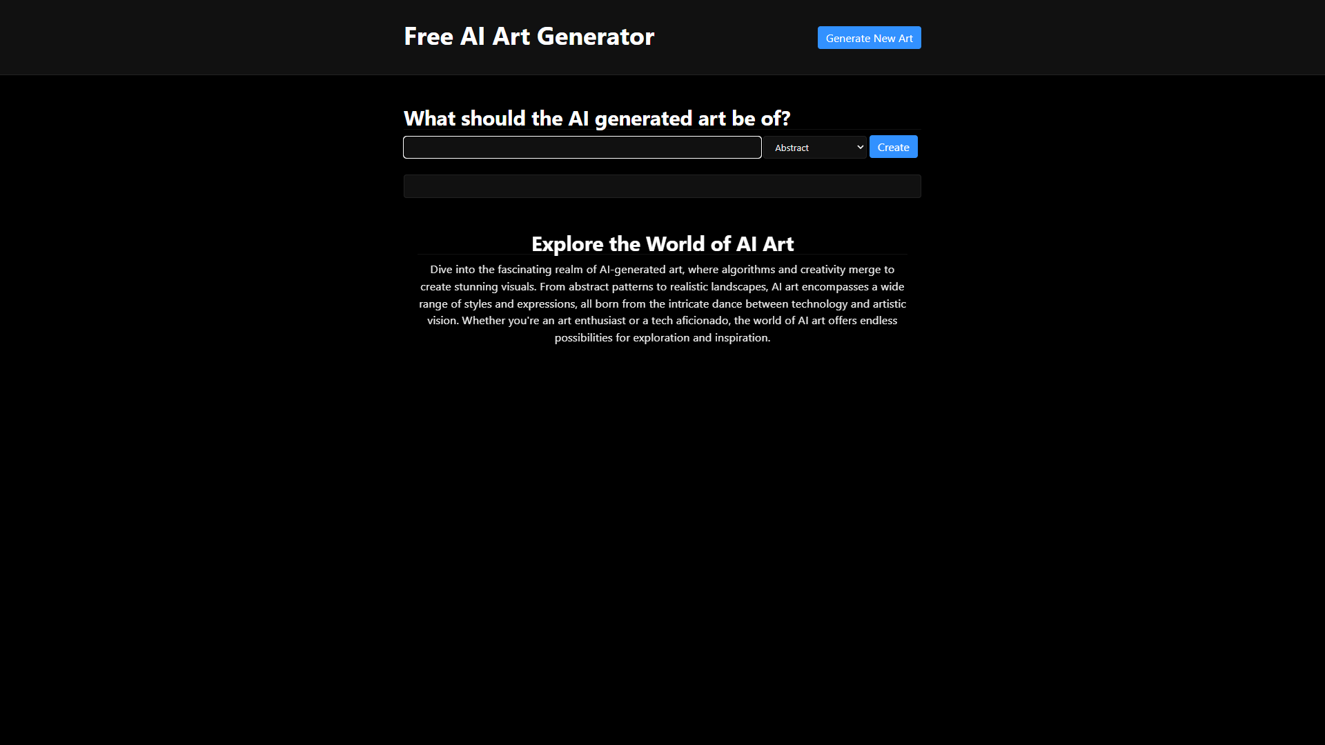Free AI Art Generator Free AI Art Generator