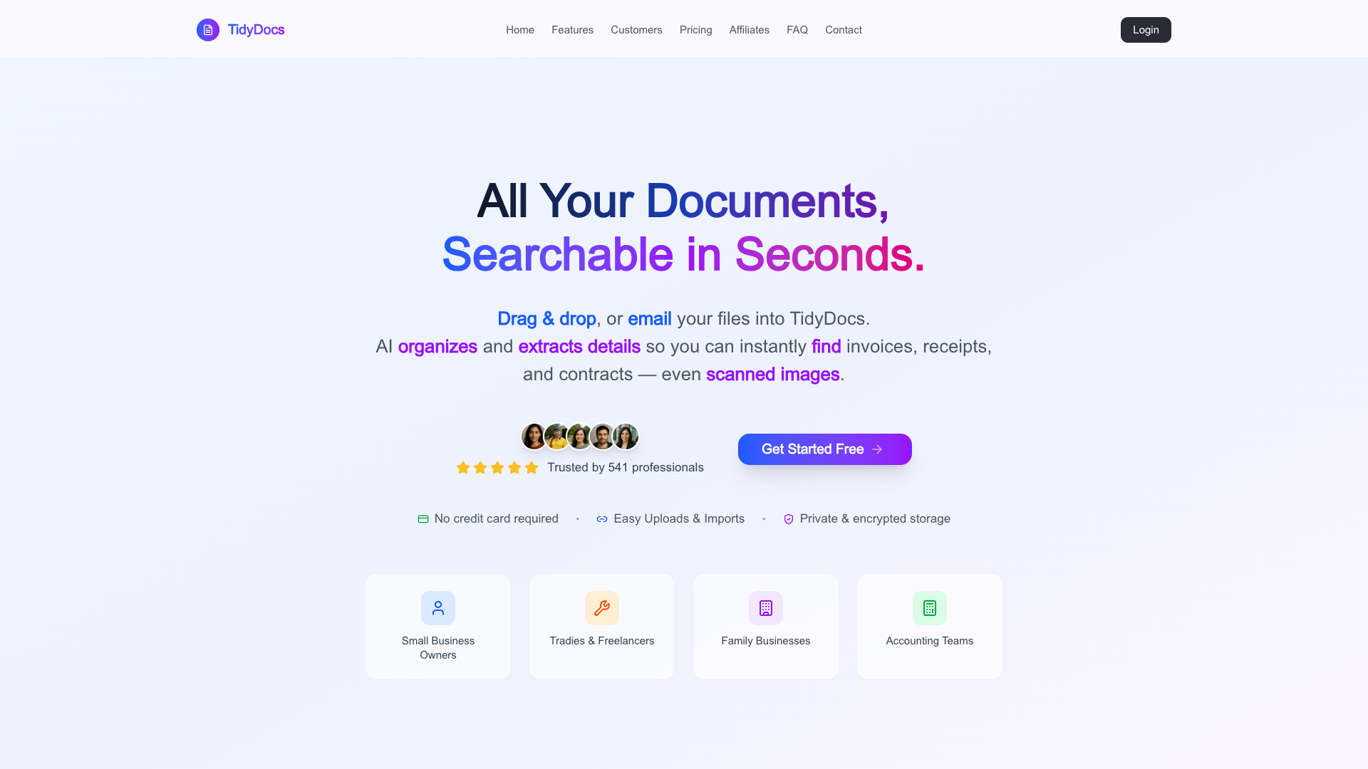 TidyDocs TidyDocs