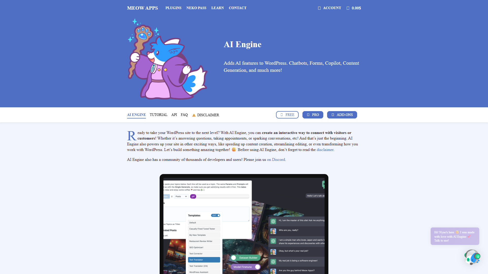 AI Engine: The AI Plugin for WordPress AI Engine: The AI Plugin for WordPress