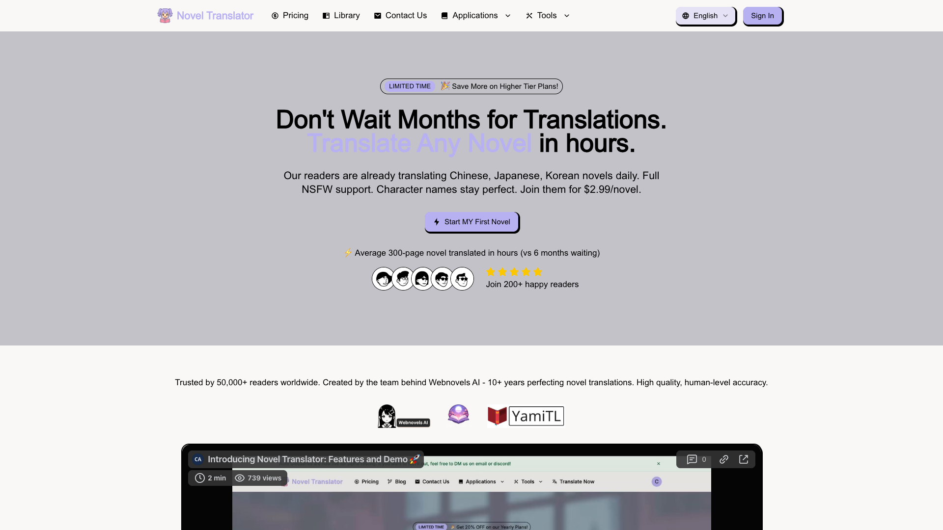 NovelTranslator NovelTranslator