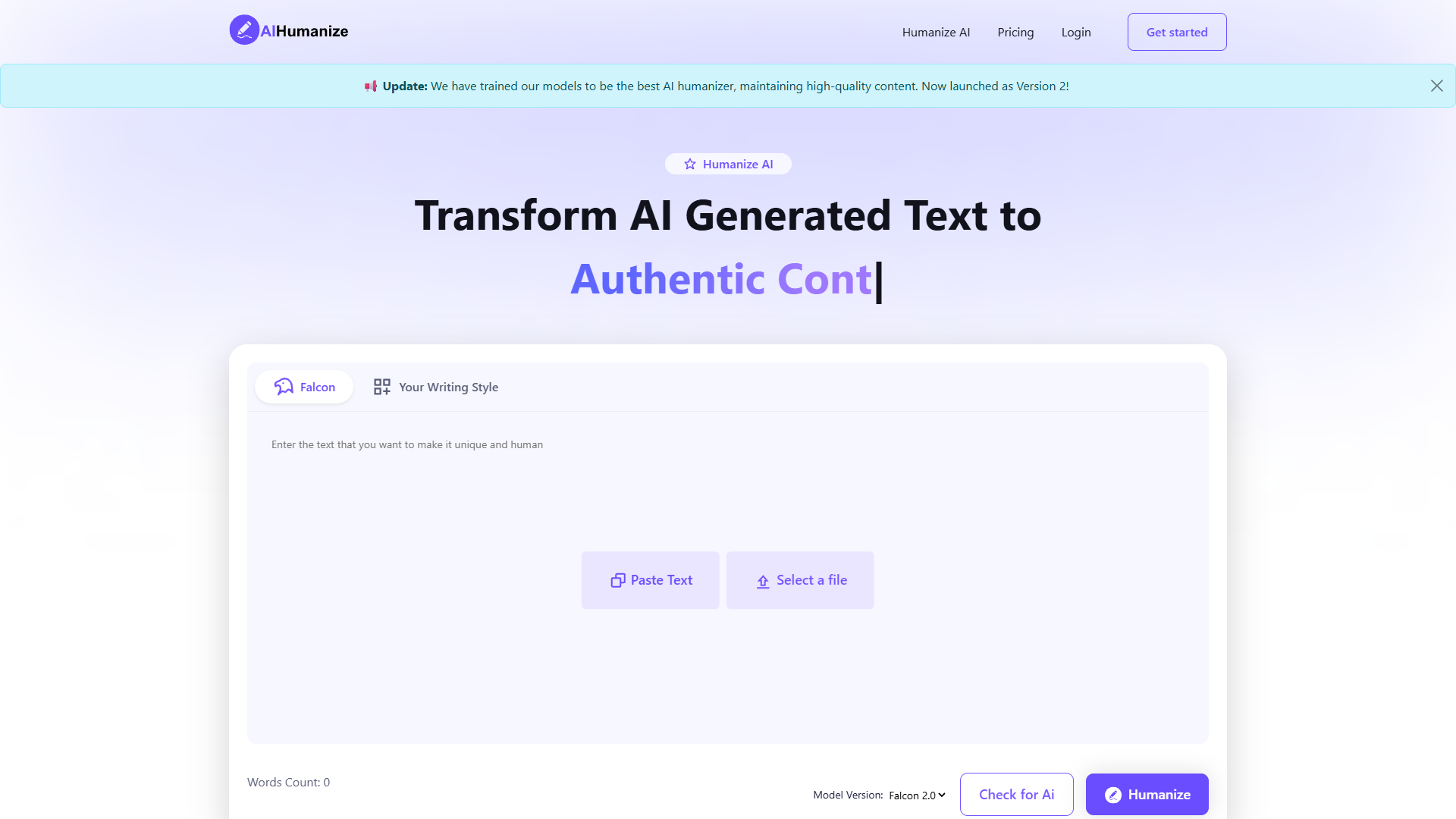 Humanize AI Humanize AI