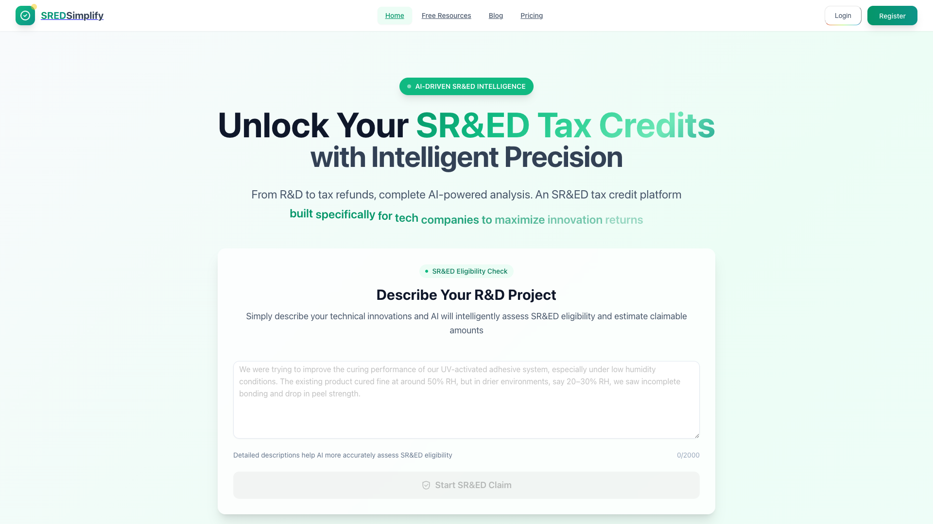 SREDSimplify SREDSimplify