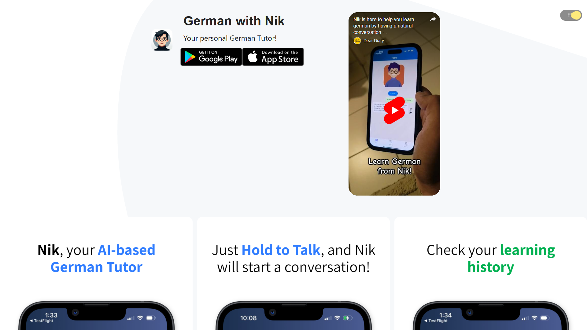 German with Nik German with Nik