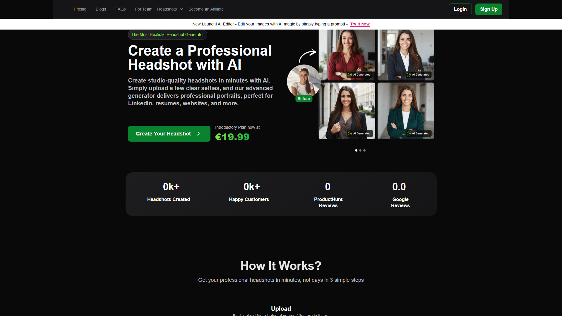 AI Headshot Generator AI Headshot Generator