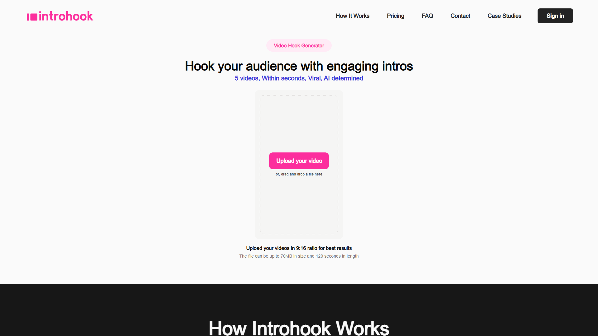 Introhook — Video Hook Generator Introhook — Video Hook Generator