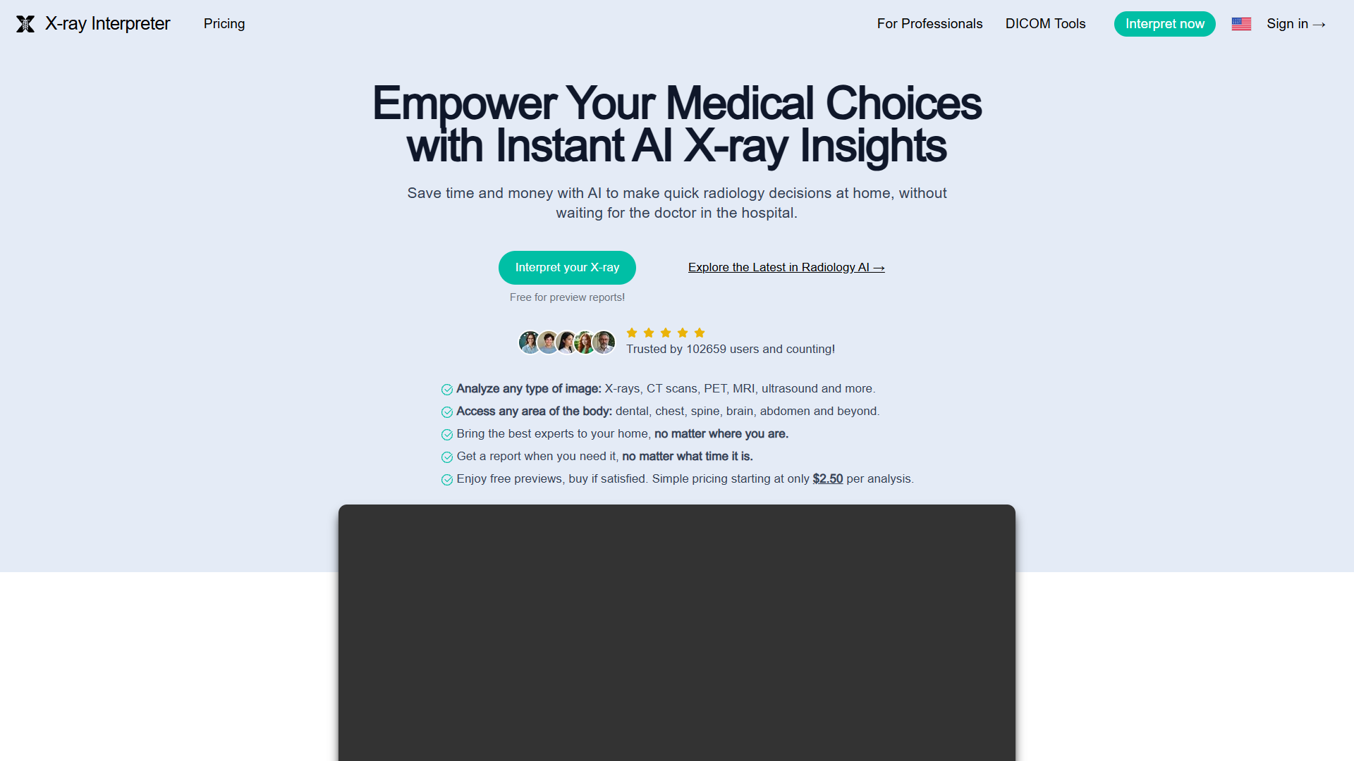X-ray Interpreter X-ray Interpreter