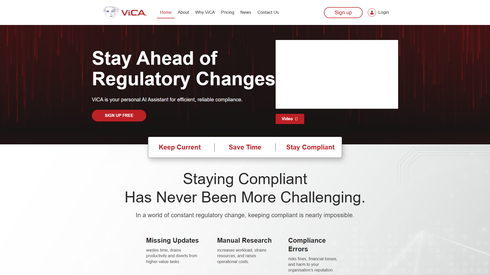 ViCA — Virtual Compliance Assistant ViCA — Virtual Compliance Assistant