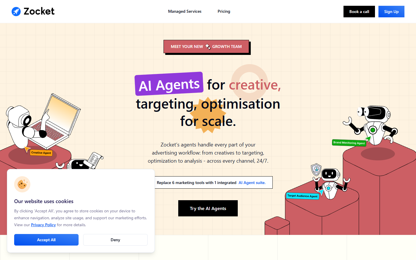 Zocket AI Marketing Agents Zocket AI Marketing Agents