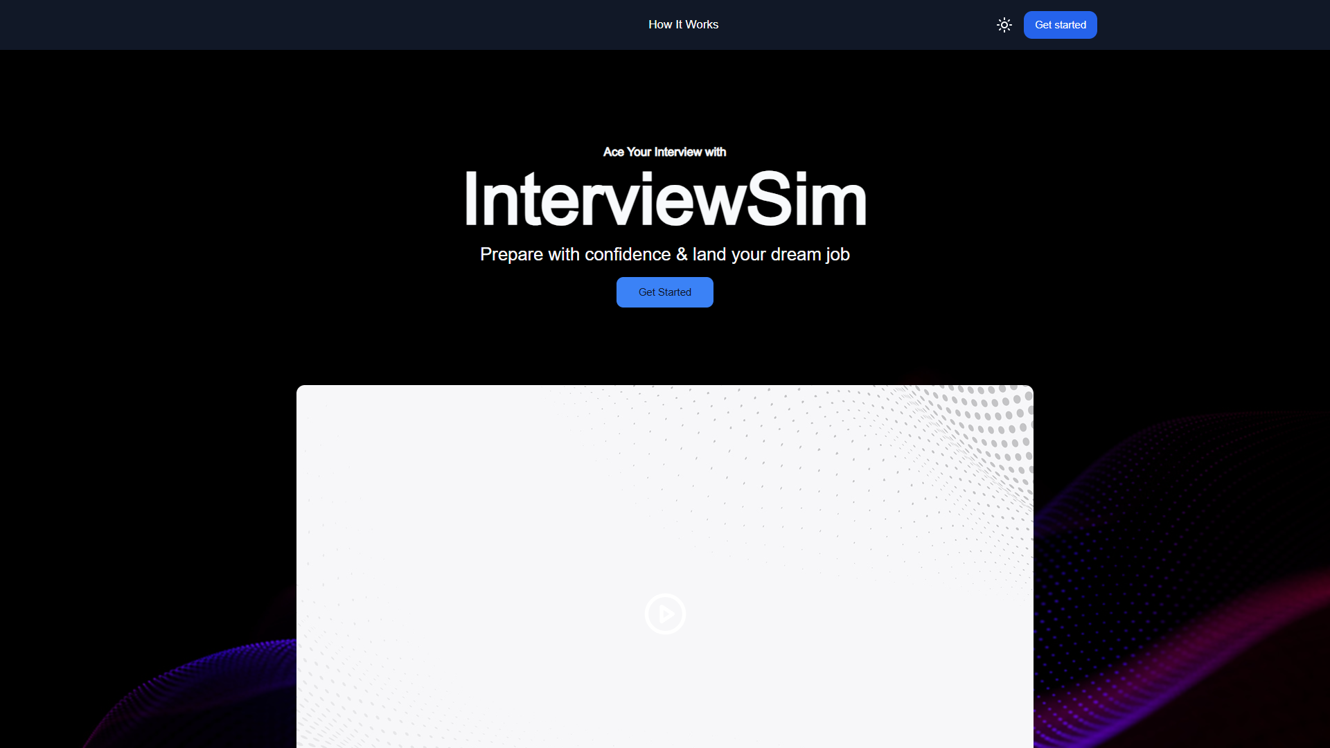 InterviewSim InterviewSim