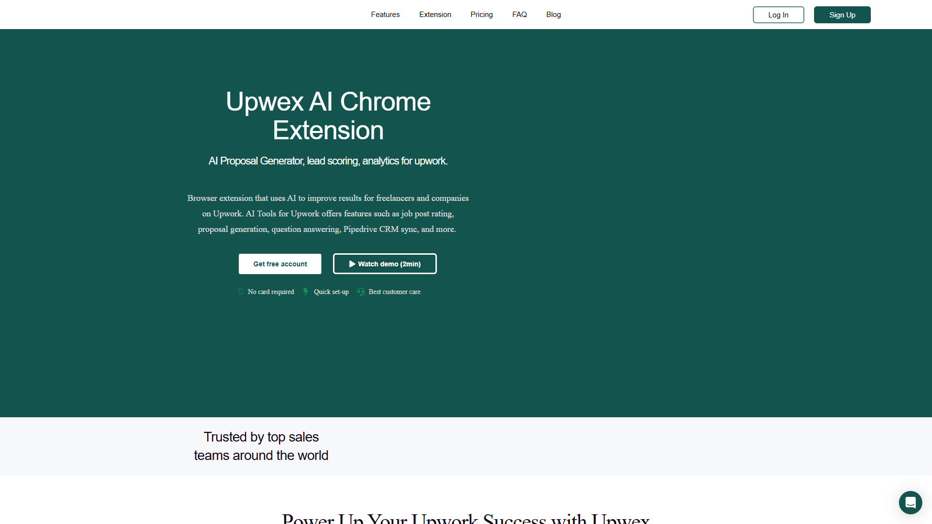 Upwex AI Chrome Extension Upwex AI Chrome Extension